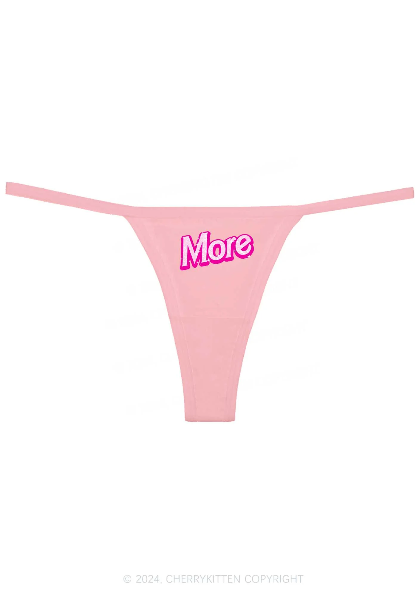 Custom More Y2K Flat String Thong Cherrykitten - Image 6