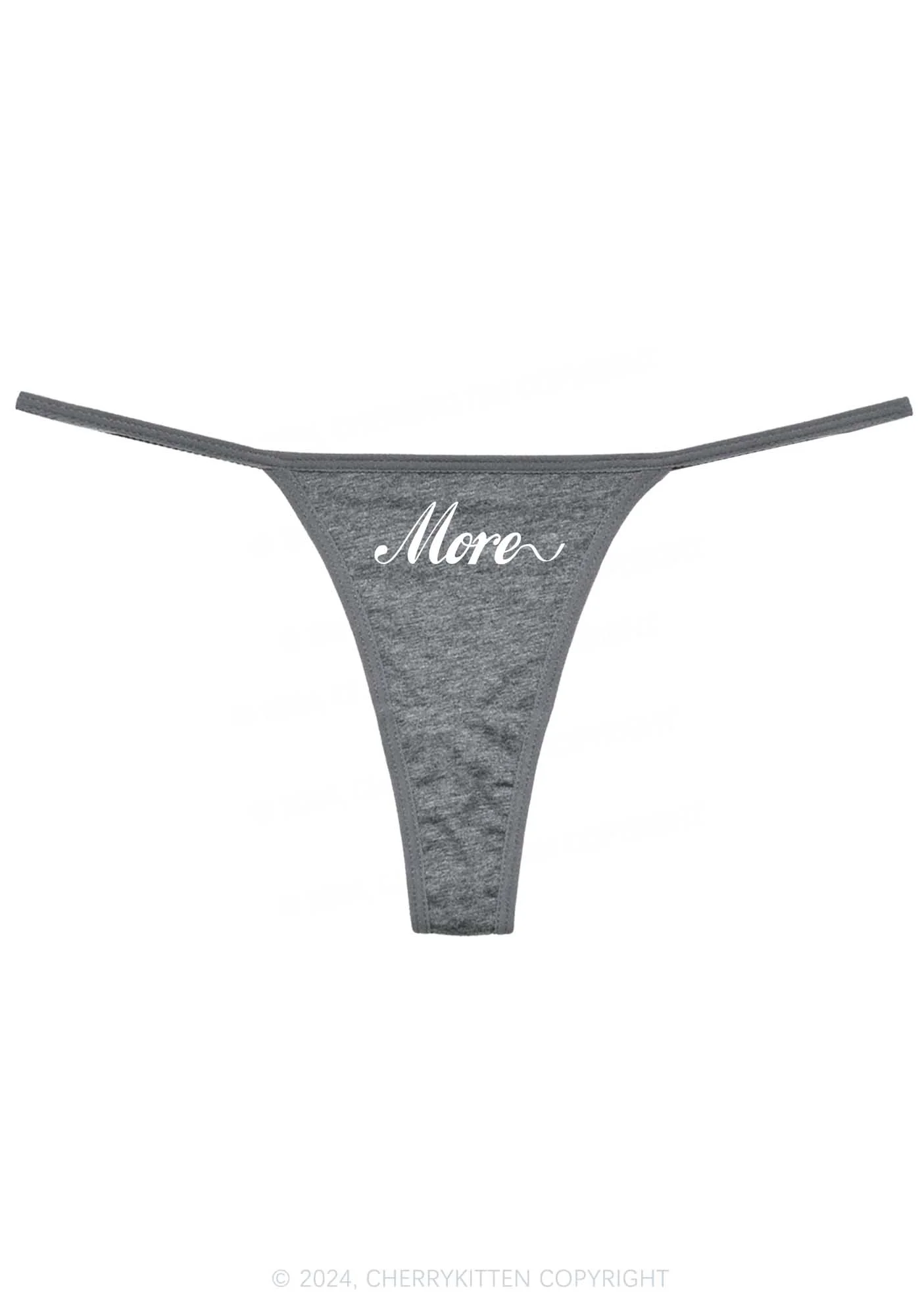 Custom More Y2K Flat String Thong Cherrykitten - Image 7