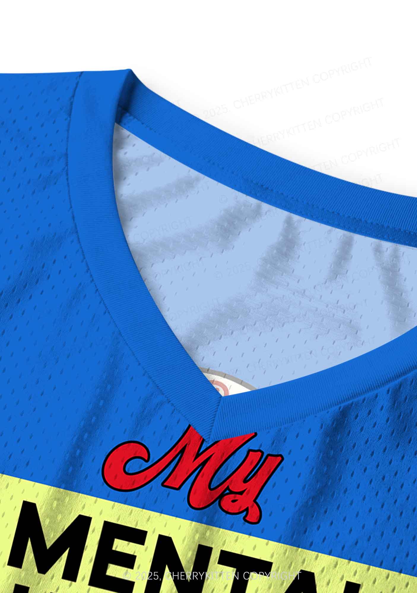 Custom My Mental Health Isnt Great Y2K Sport Jersey Tank Cherrykitten - Image 5