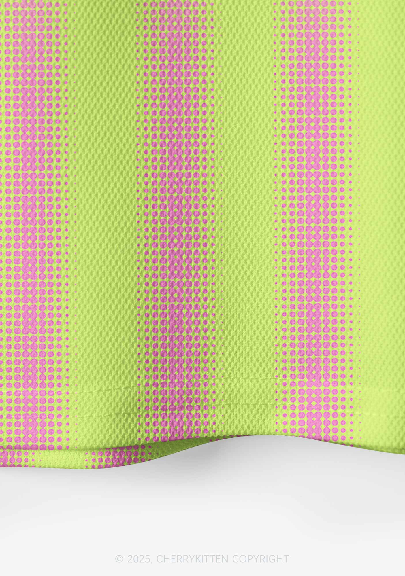 Custom Neon Pink Cxxt?Y2K Crop Sport Jersey Shirts Cherrykitten - Image 5
