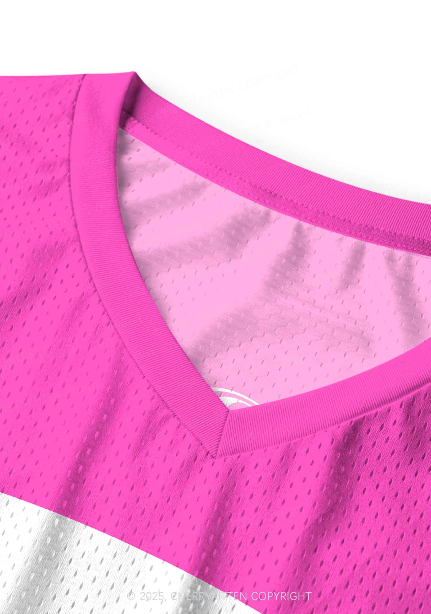 Custom No Bra Club Y2K Sport Jersey Tank Cherrykitten - Image 4