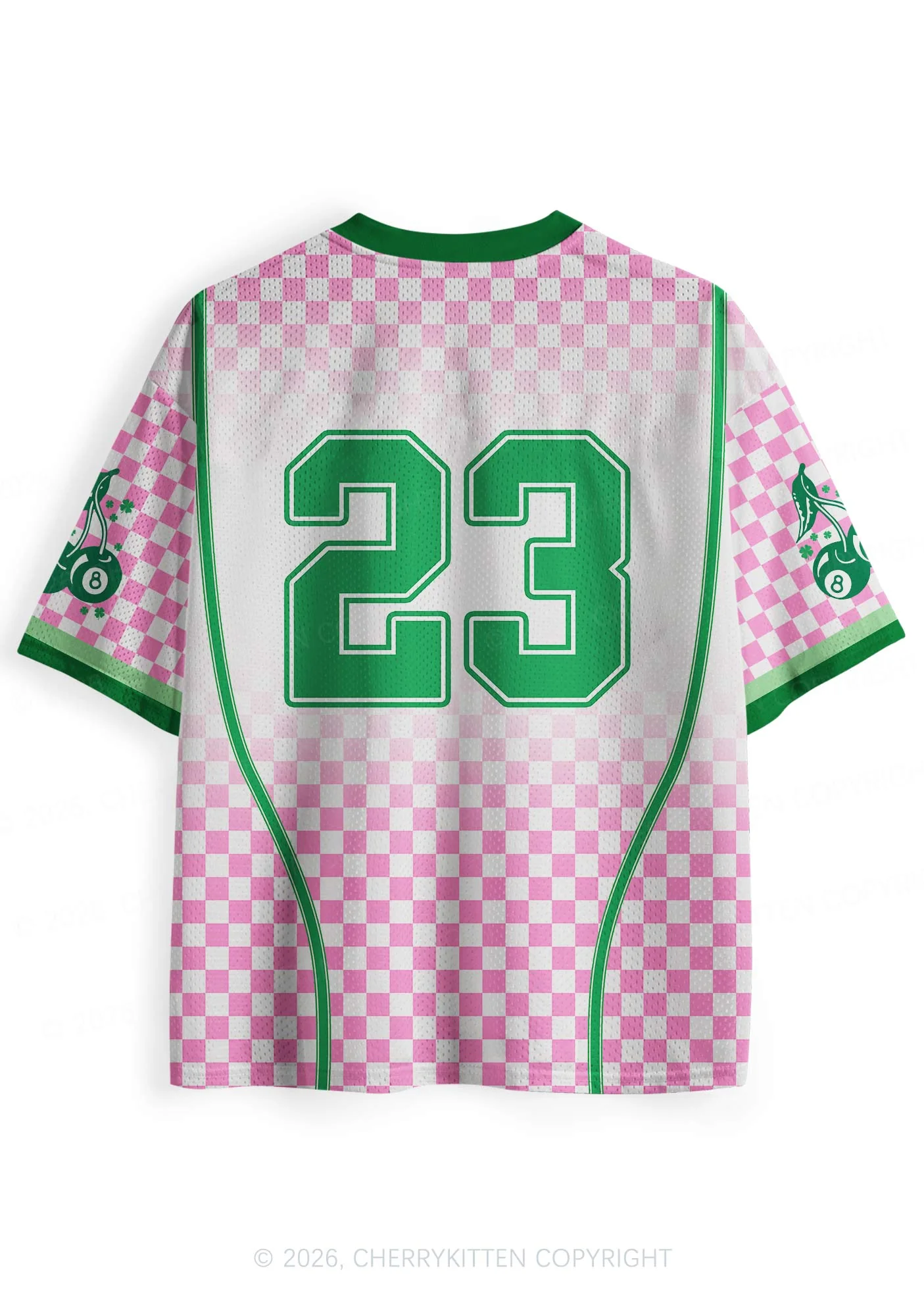 Custom One Lucky Cowboy St Patricks Y2K Sport Jersey Shirts Cherrykitten - Image 4