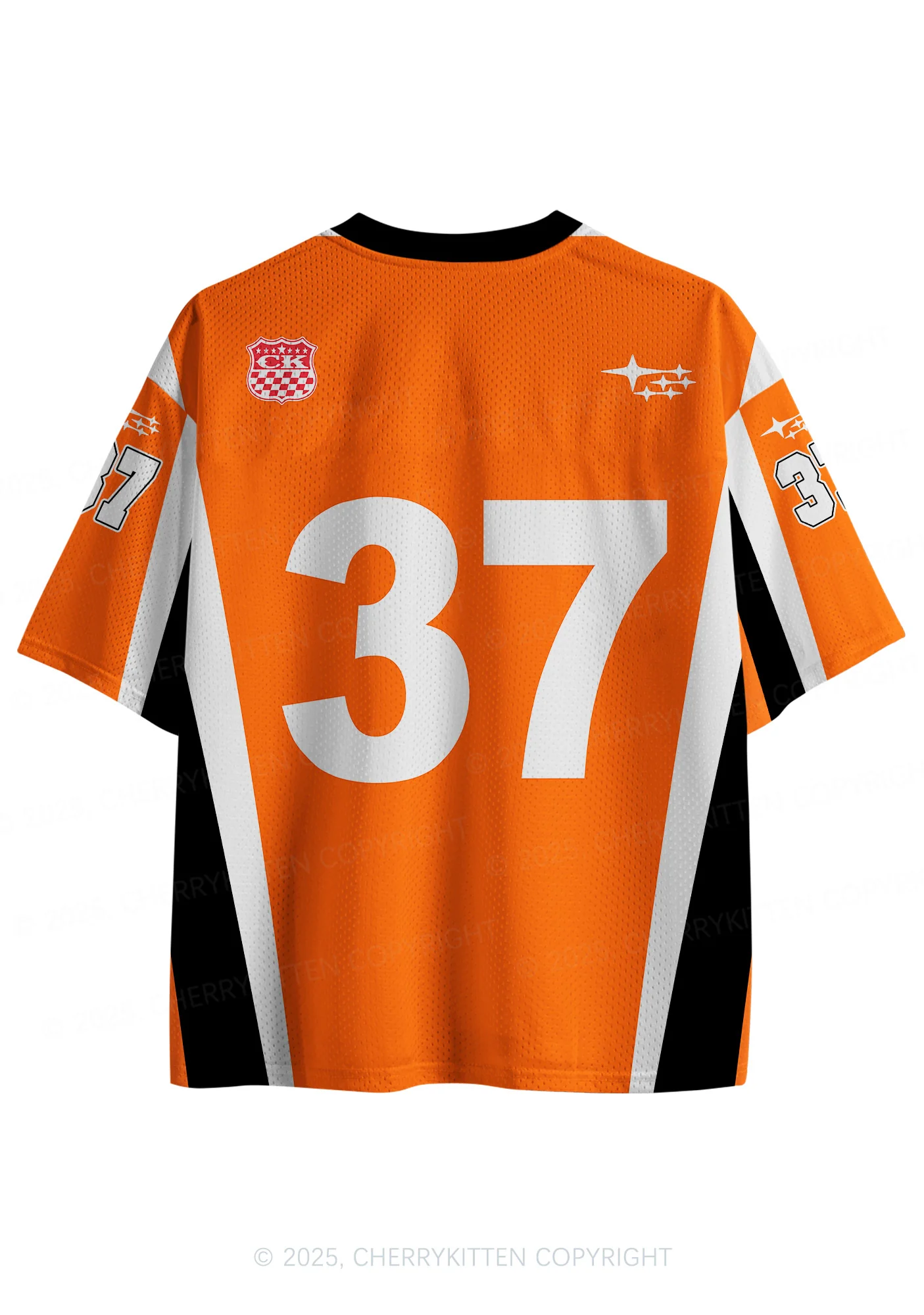 Custom Orange He Him Hole Pride Y2K Sport Jersey Shirts Cherrykitten - Image 2