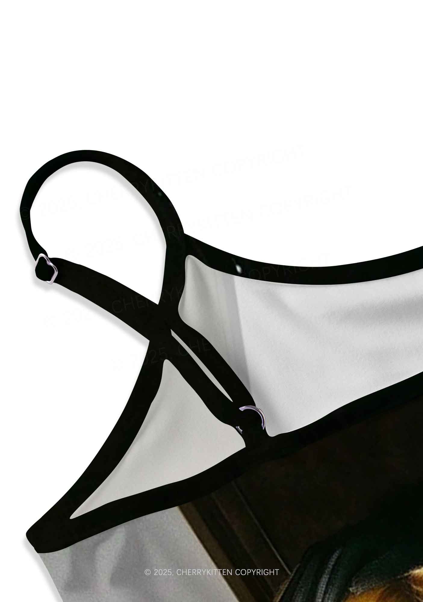 Custom Personalized Photo Y2K Print Slip Dress Cherrykitten - Image 3