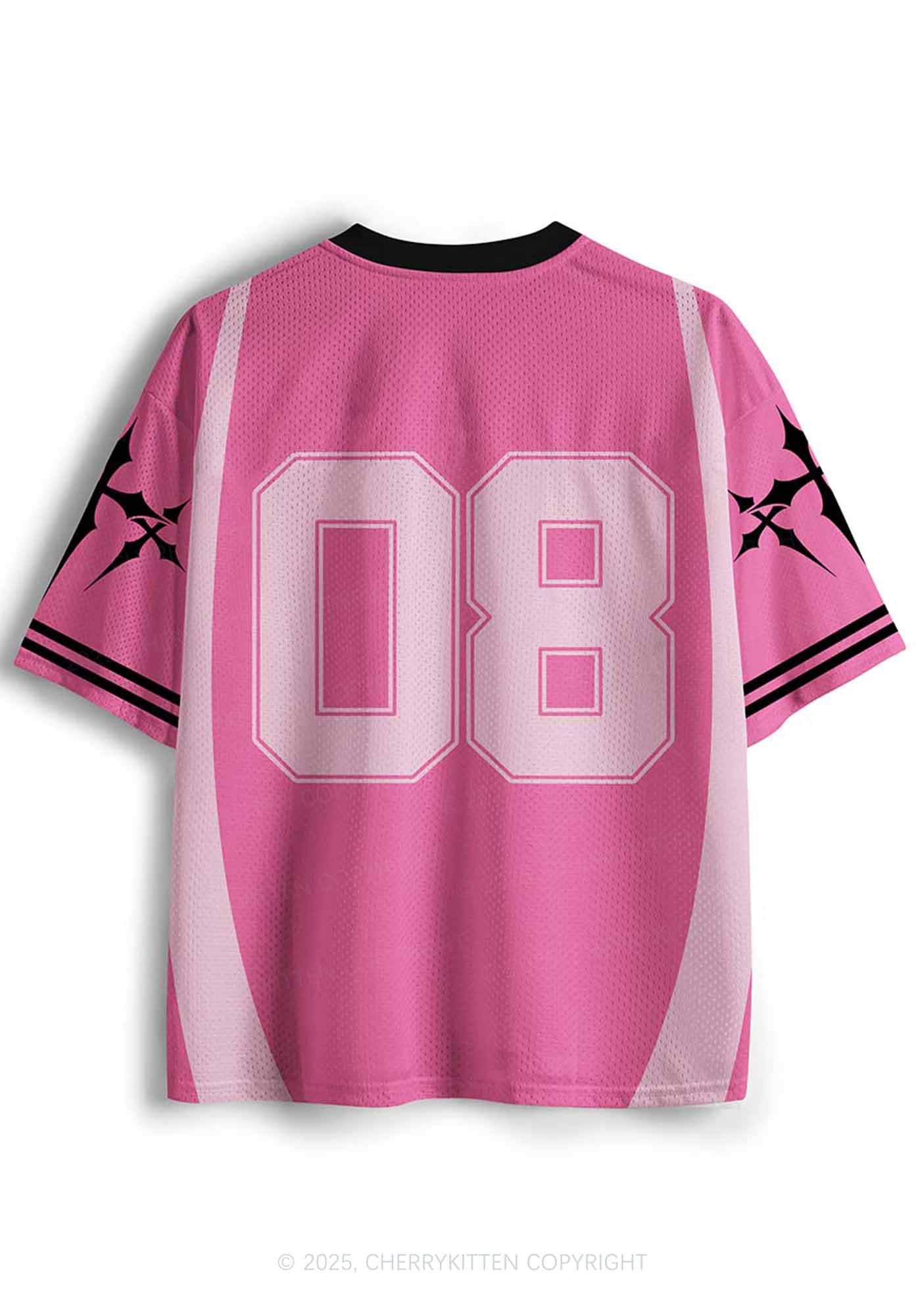 Custom Pink Cxxt Star Y2K Sport Jersey Shirts Cherrykitten - Image 2