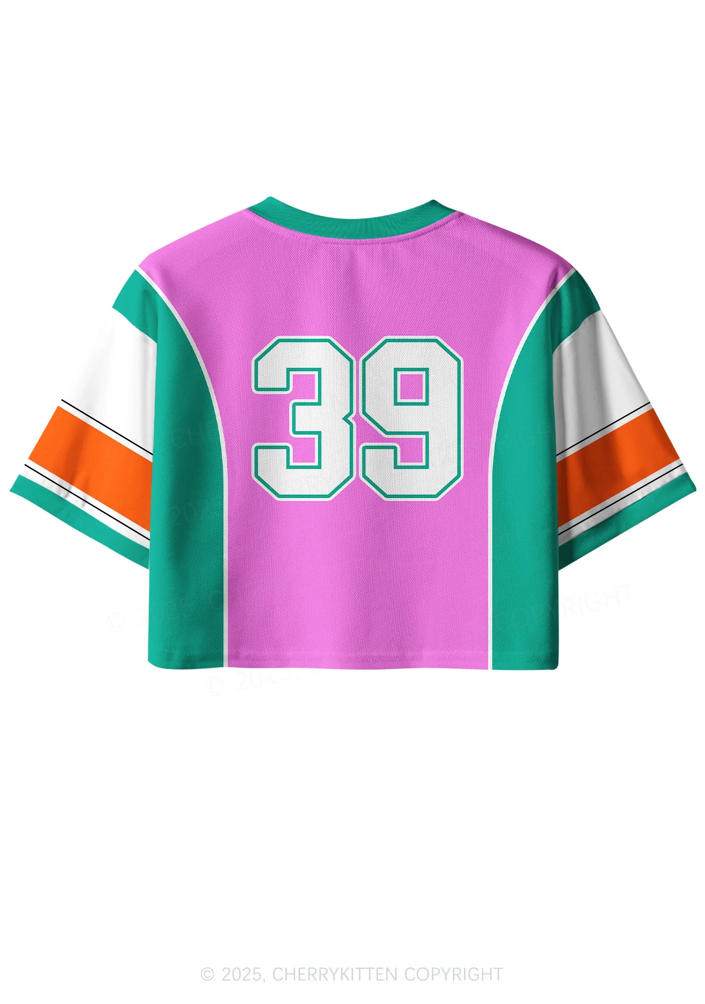 Custom Pink Dyke Pride Y2K Crop Sport Jersey Shirts Cherrykitten - Image 2
