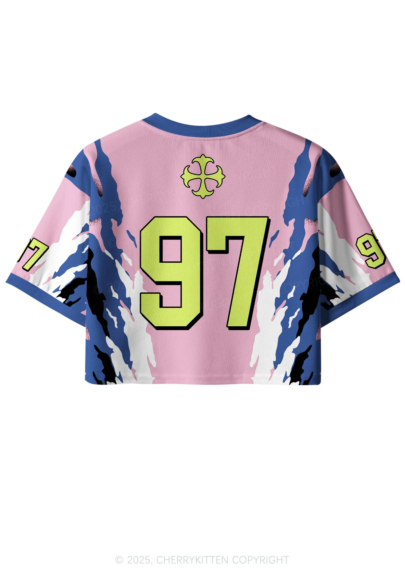 Custom Pink Eat Your Girl Out Pride Y2K Crop Sport Jersey Shirts Cherrykitten - Image 2