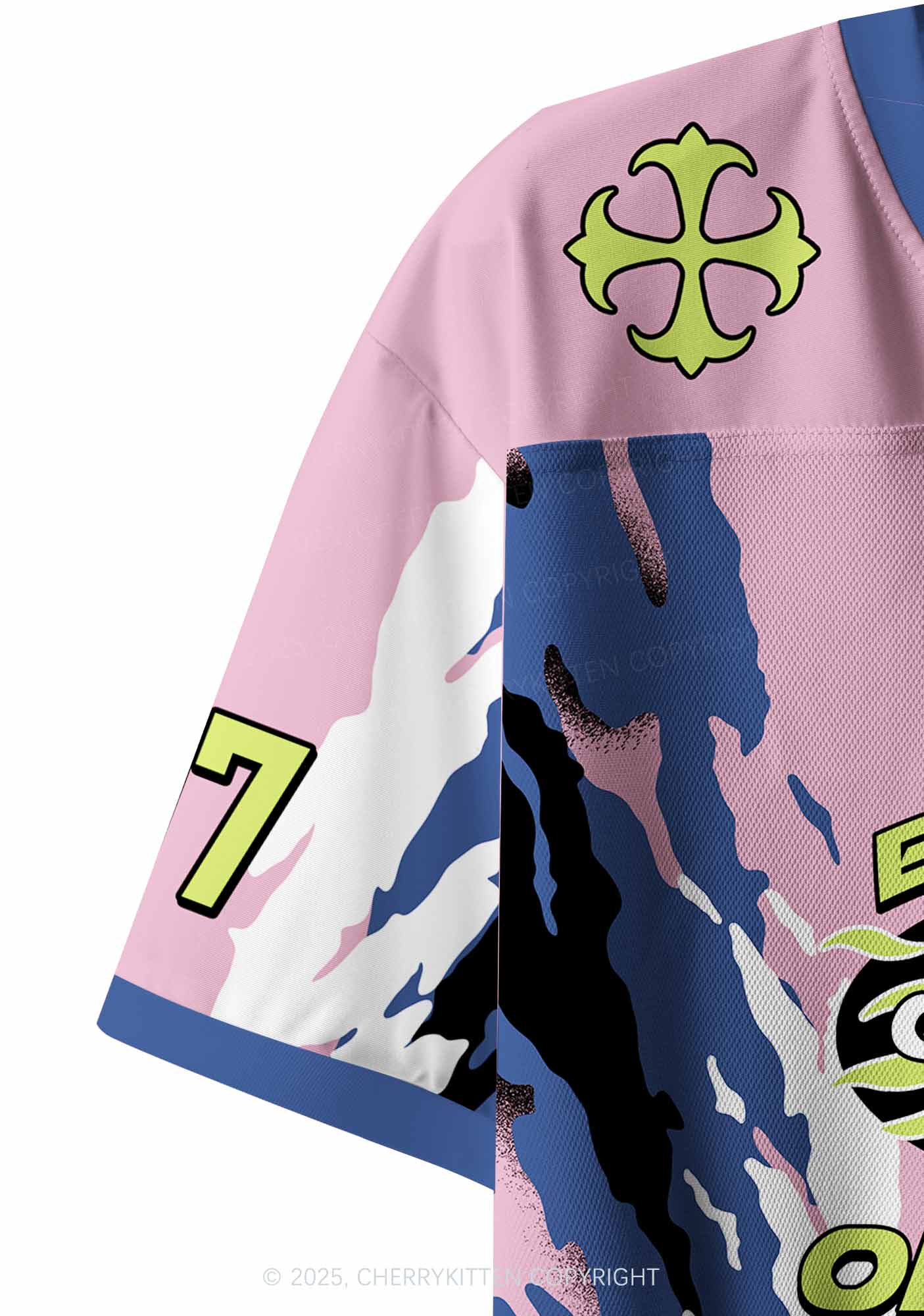 Custom Pink Eat Your Girl Out Pride Y2K Crop Sport Jersey Shirts Cherrykitten - Image 5