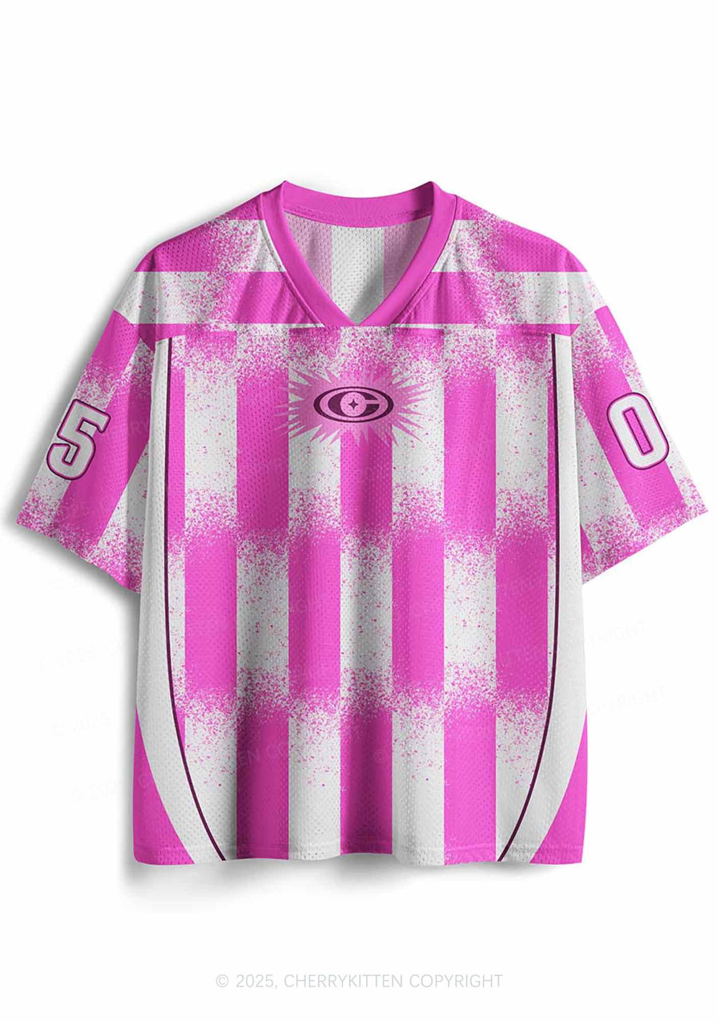 Custom Pink Gay Son Pride Y2K Sport Jersey Shirts Cherrykitten - Image 2