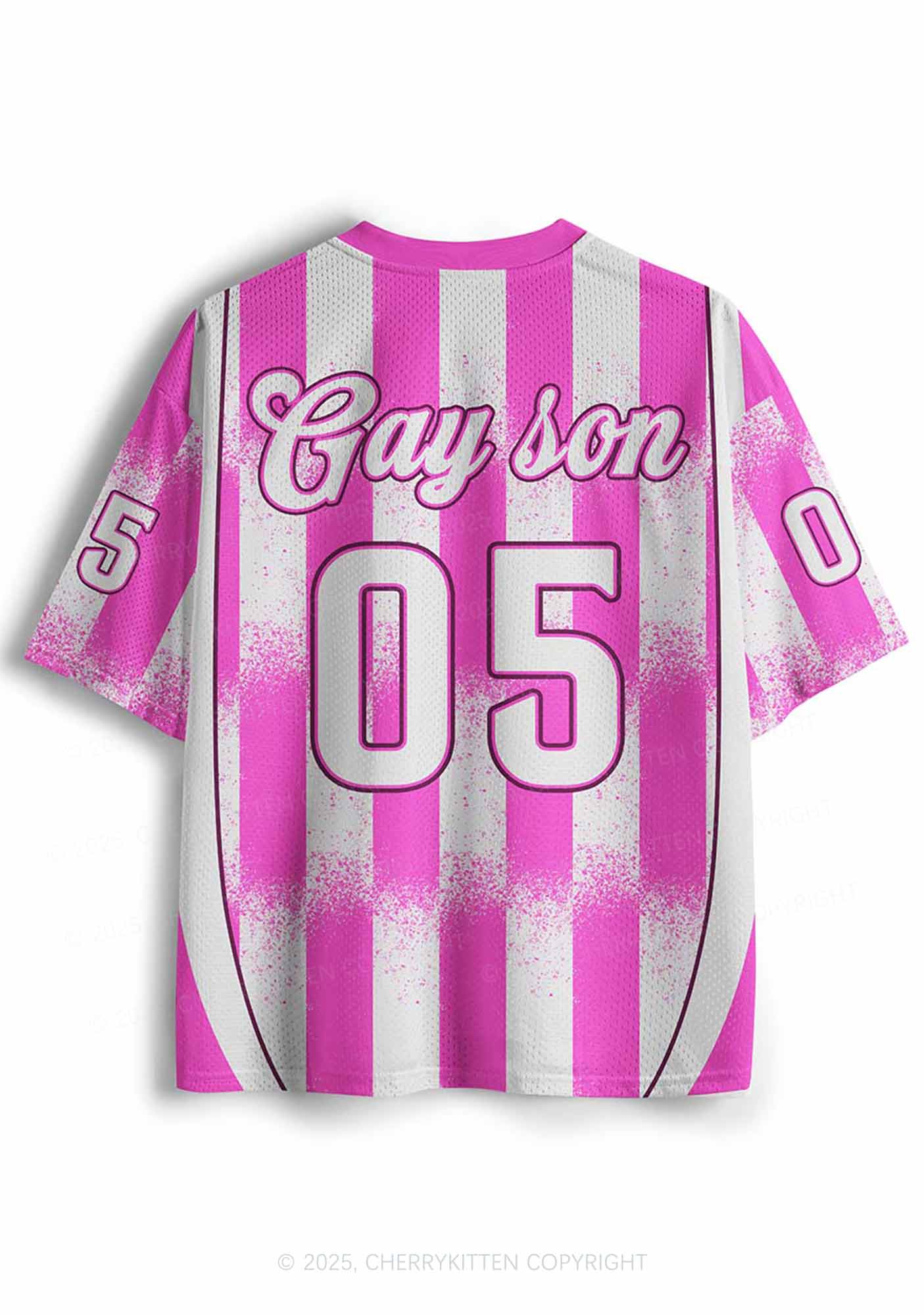 Custom Pink Gay Son Pride Y2K Sport Jersey Shirts Cherrykitten - Image 3