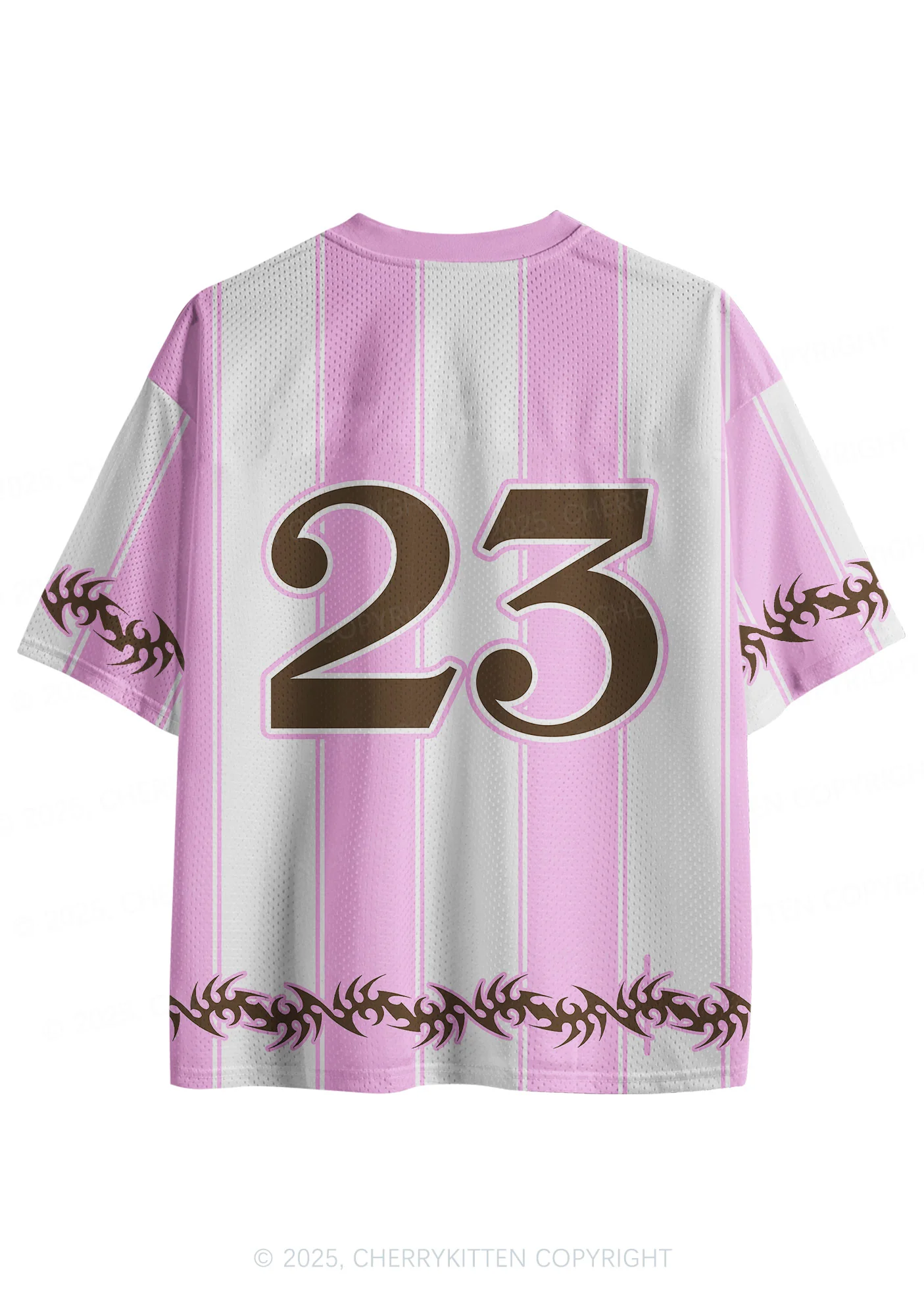 Custom Pink Horse Y2K Sport Jersey Shirts Cherrykitten - Image 2