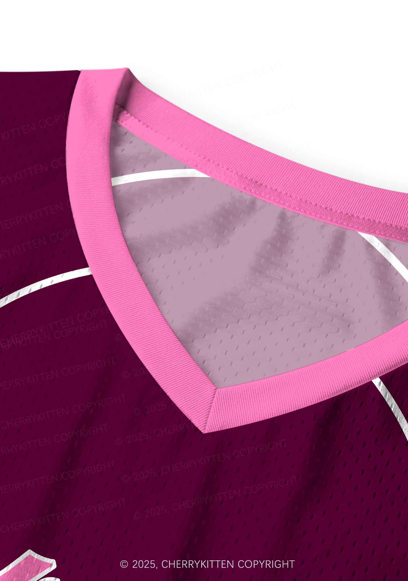 Custom Pink K Pony Y2K Sport Jersey Tank Cherrykitten - Image 4