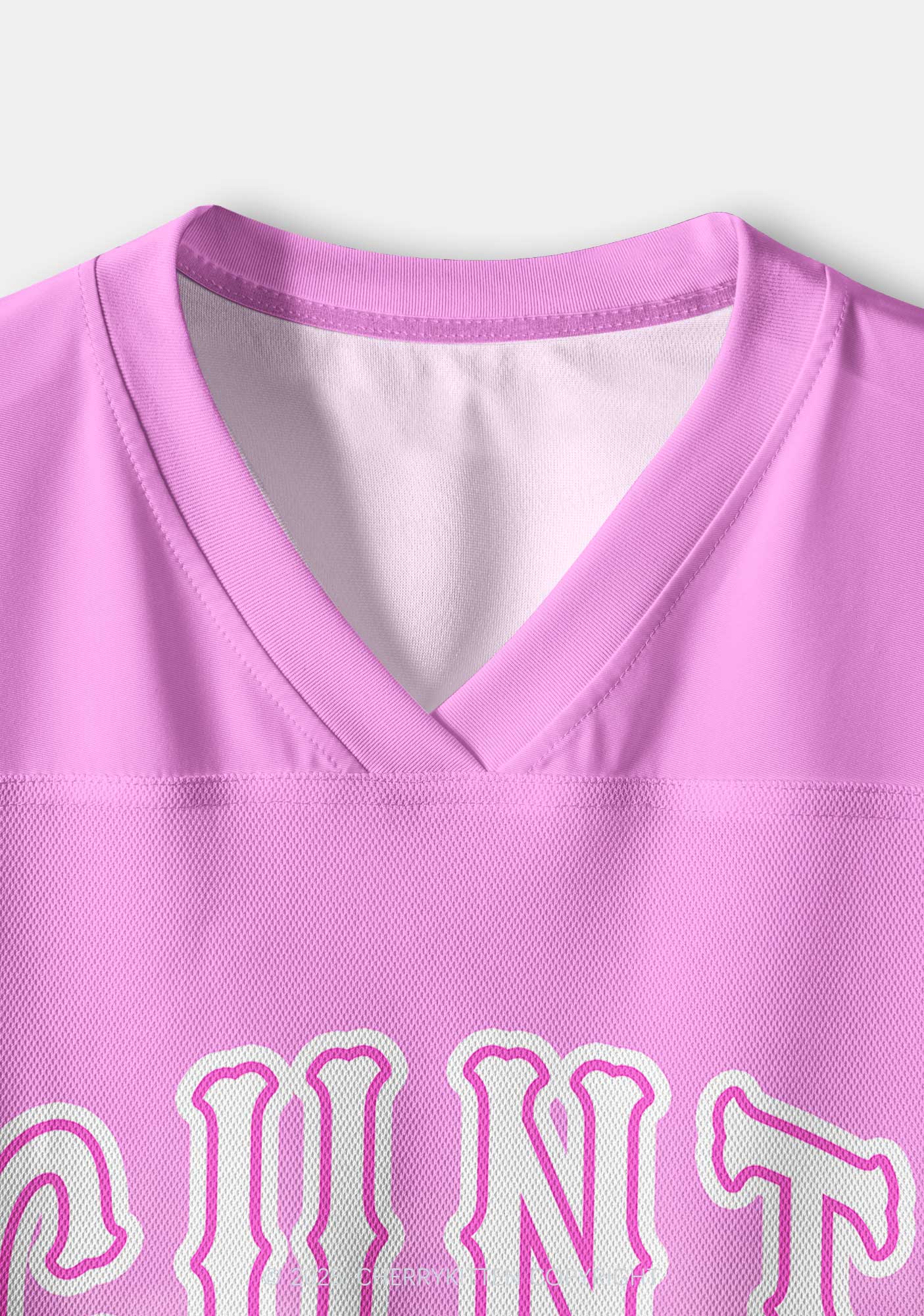 Custom Pink Leopard Cxxt Y2K Crop Sport Jersey Shirts Cherrykitten - Image 4