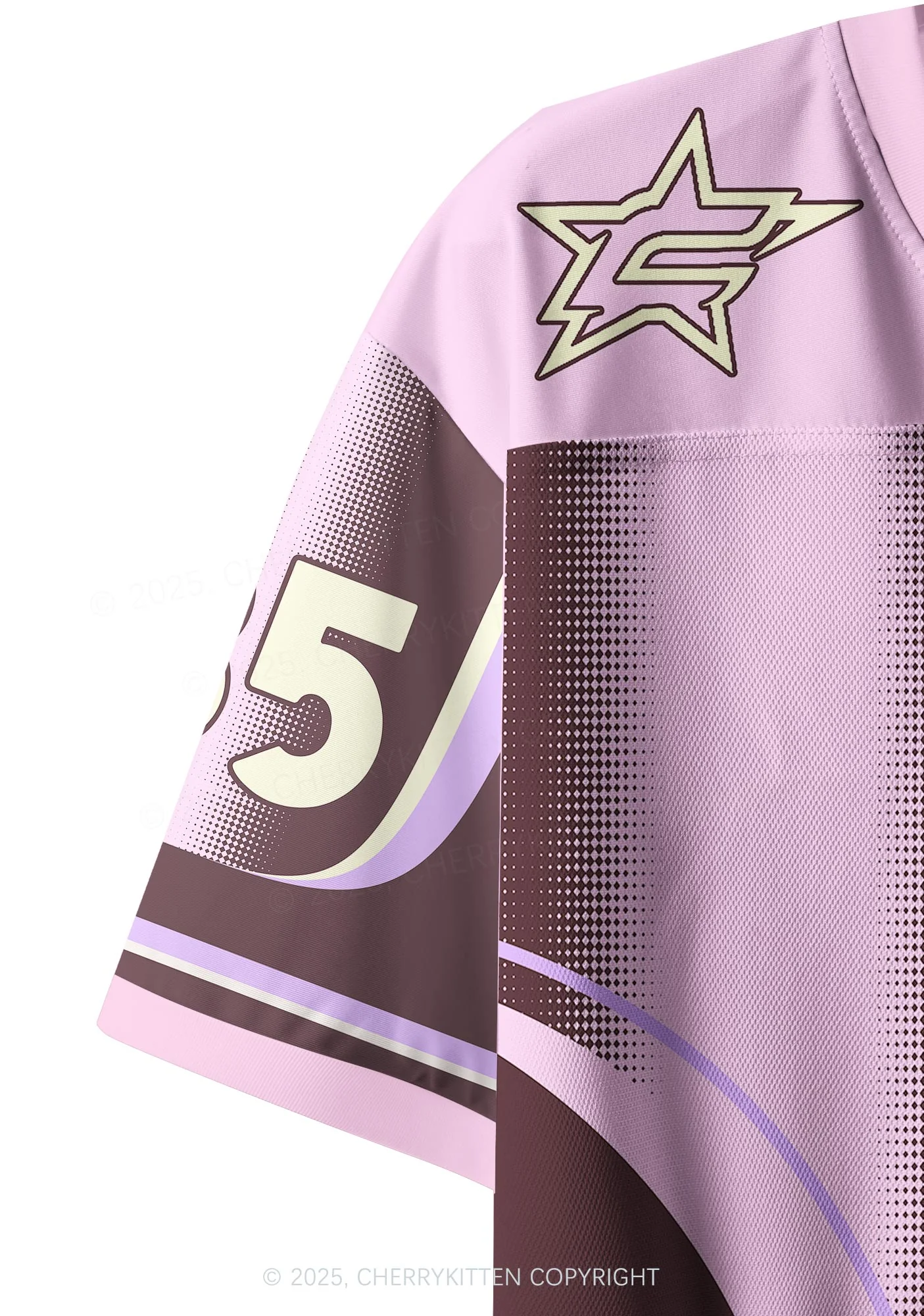 Custom Pink Pony Y2K Crop Sport Jersey Shirts Cherrykitten - Image 4