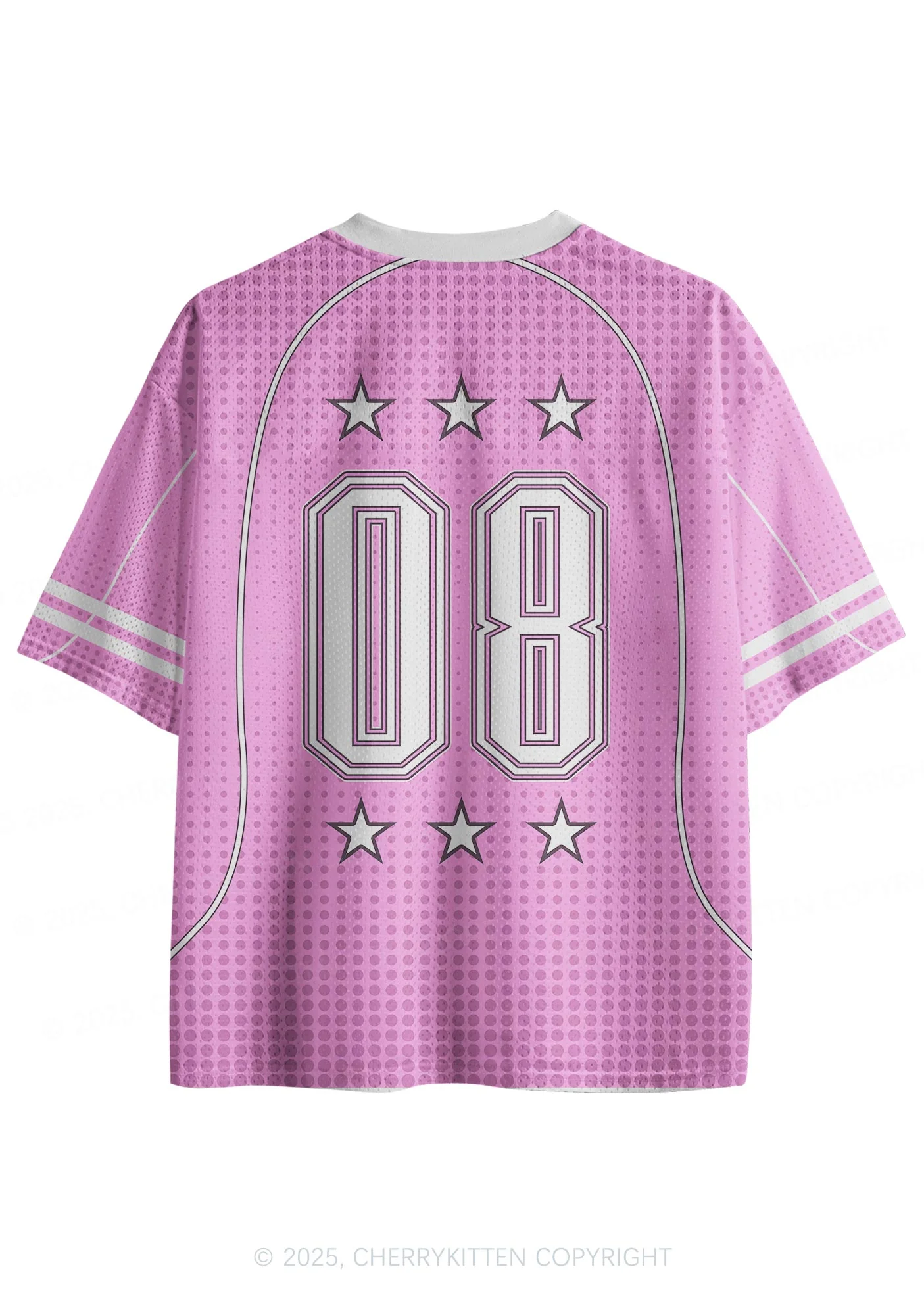 Custom Pink Star Ketamxxe Y2K Sport Jersey Shirts Cherrykitten - Image 2