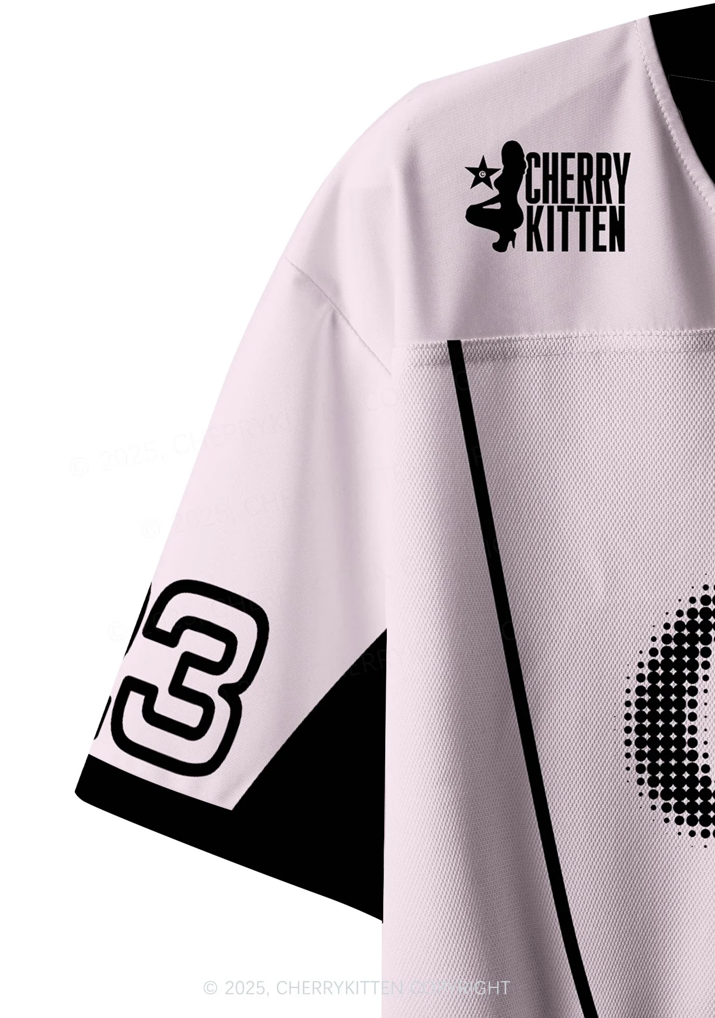 Custom Pixel Cxxt Y2K Crop Sport Jersey Shirts Cherrykitten - Image 6