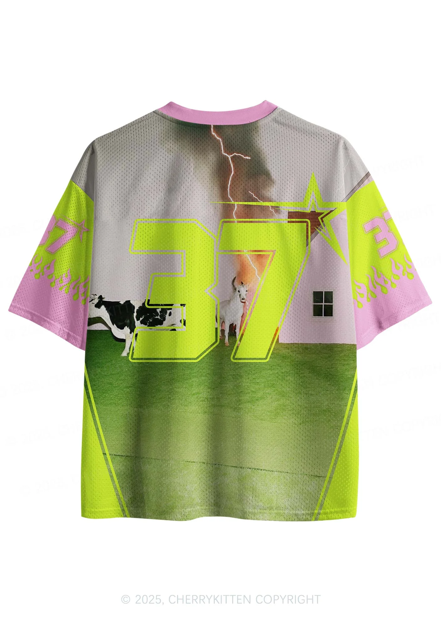 Custom Pony Cow Y2K Sport Jersey Shirts Cherrykitten - Image 2