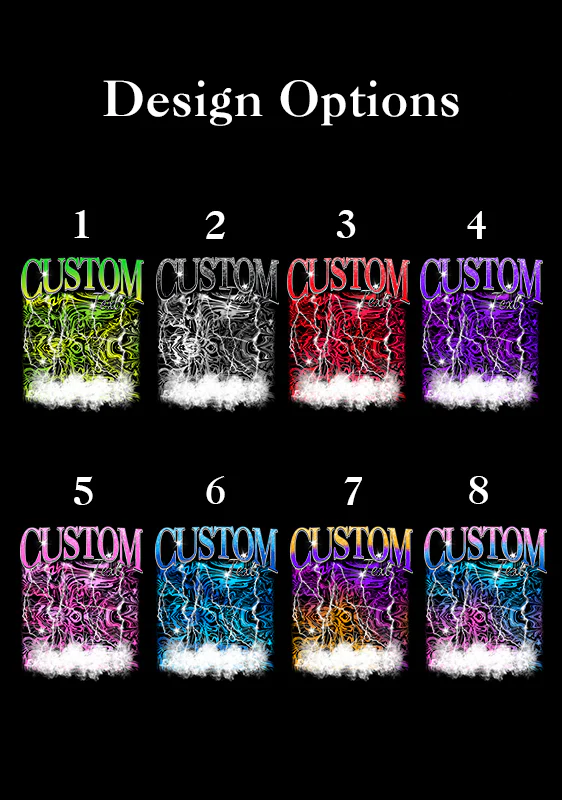Custom Portrait Glitter Text Y2K Washed Muscle Tank Cherrykitten - Image 2