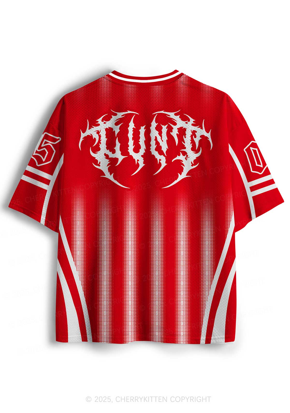 Custom Punk Cxxt Y2K Sport Jersey Shirts Cherrykitten - Image 2