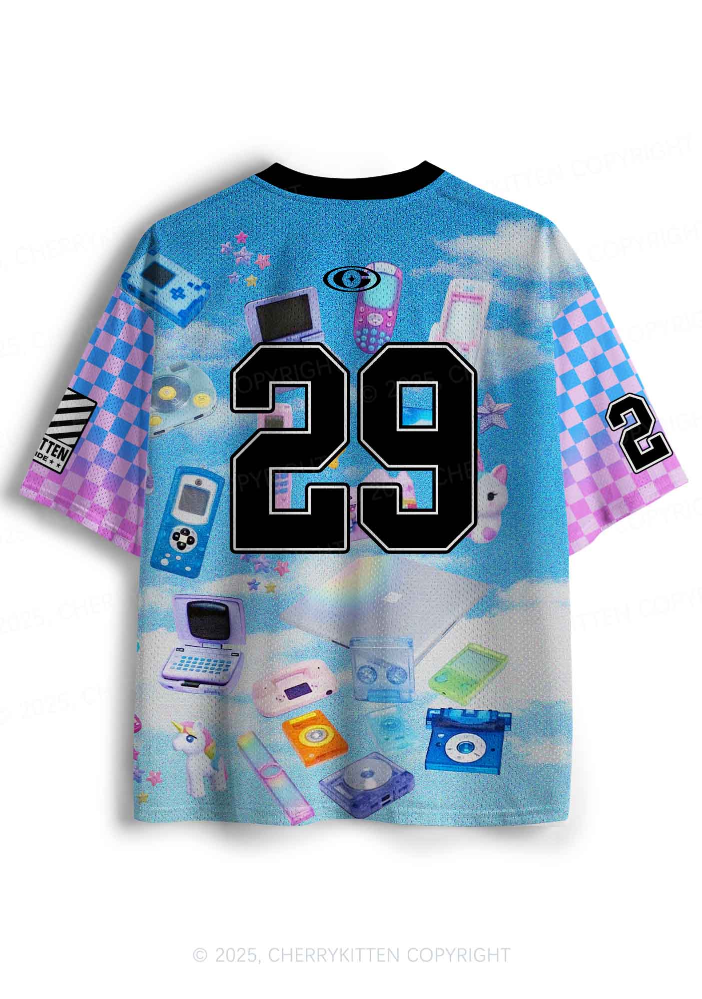 Custom Punk Digital Y2K Sport Jersey Shirts Cherrykitten - Image 4