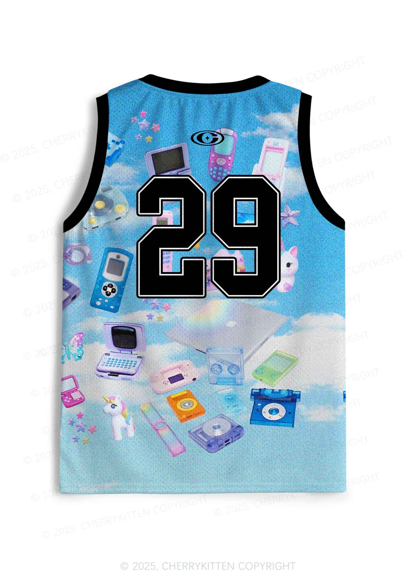 Custom Punk Digital Y2K Sport Jersey Tank Cherrykitten - Image 3
