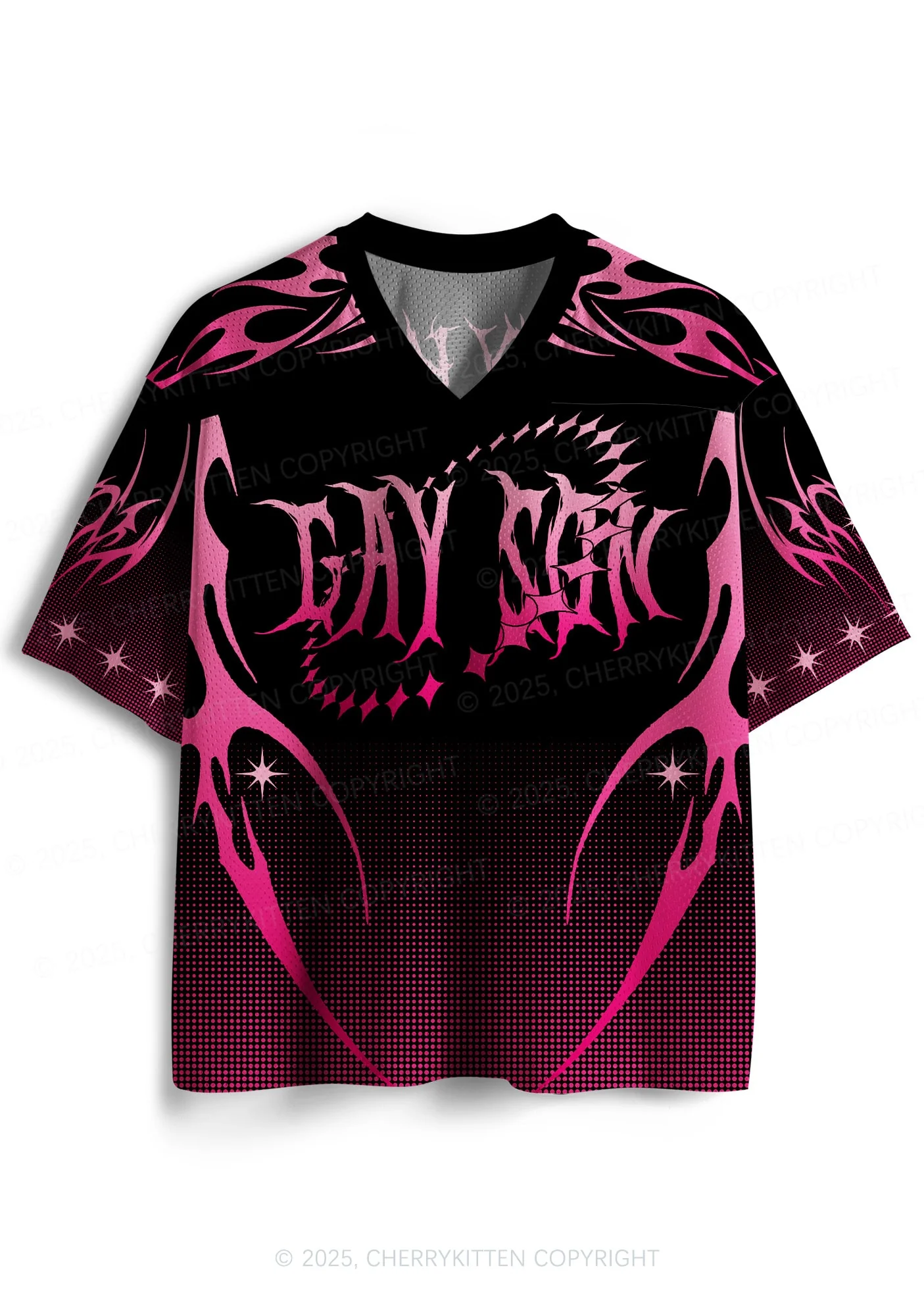 Custom Punk Gay Son Pride Y2K Sport Jersey Shirts Cherrykitten - Image 2