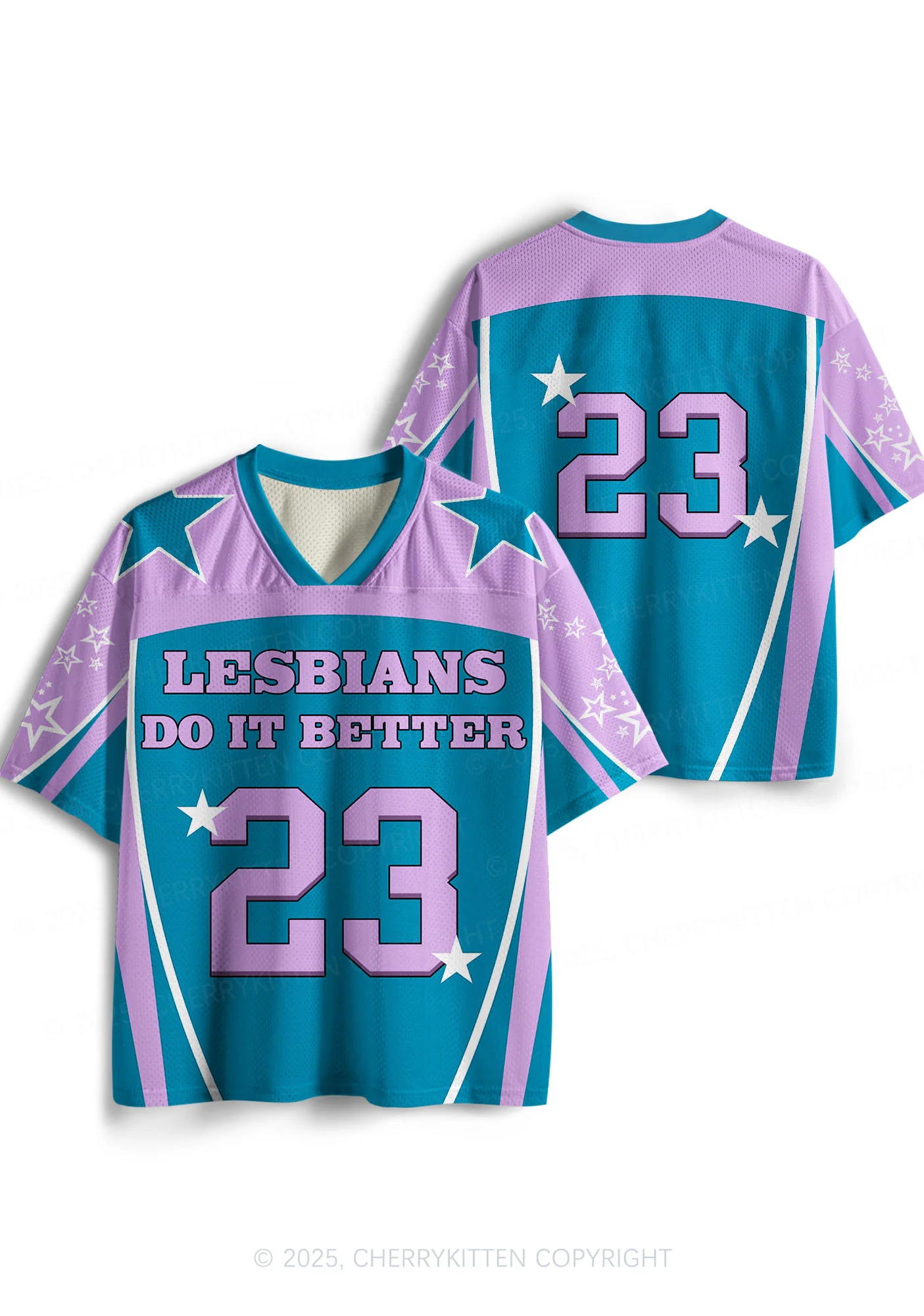 Custom Purple Lesbians Do It Better Pride Y2K Sport Jersey Shirts Cherrykitten - Image 3