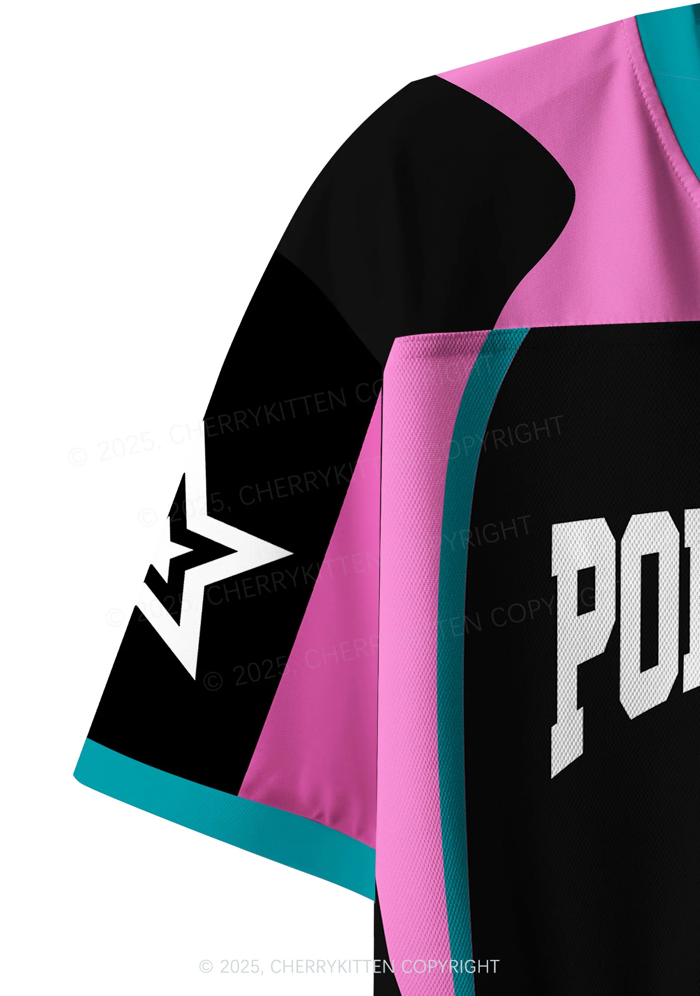 Custom Pxrn Star Y2K Crop Sport Jersey Shirts Cherrykitten - Image 6