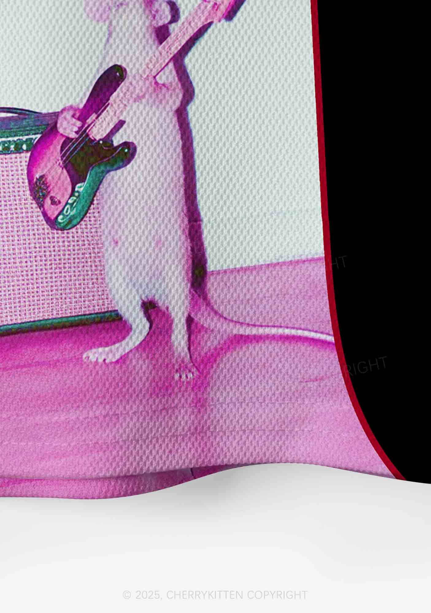 Custom Rat Guitarist Y2K Crop Sport Jersey Shirts Cherrykitten - Image 5