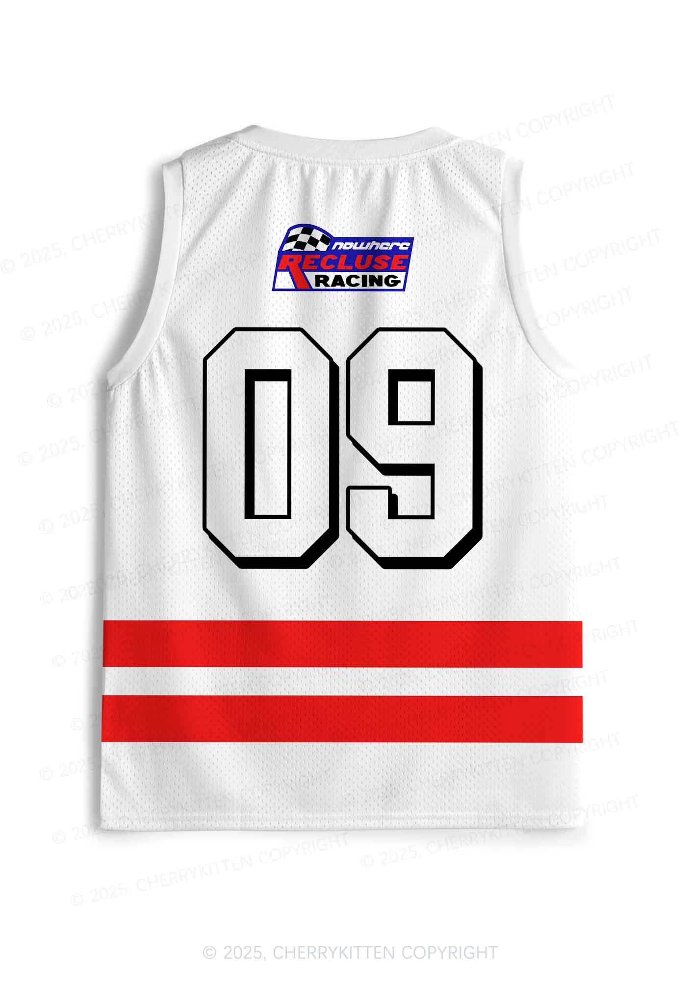 Custom Red Blue Sexsi Y2K Sport Jersey Tank Cherrykitten - Image 2