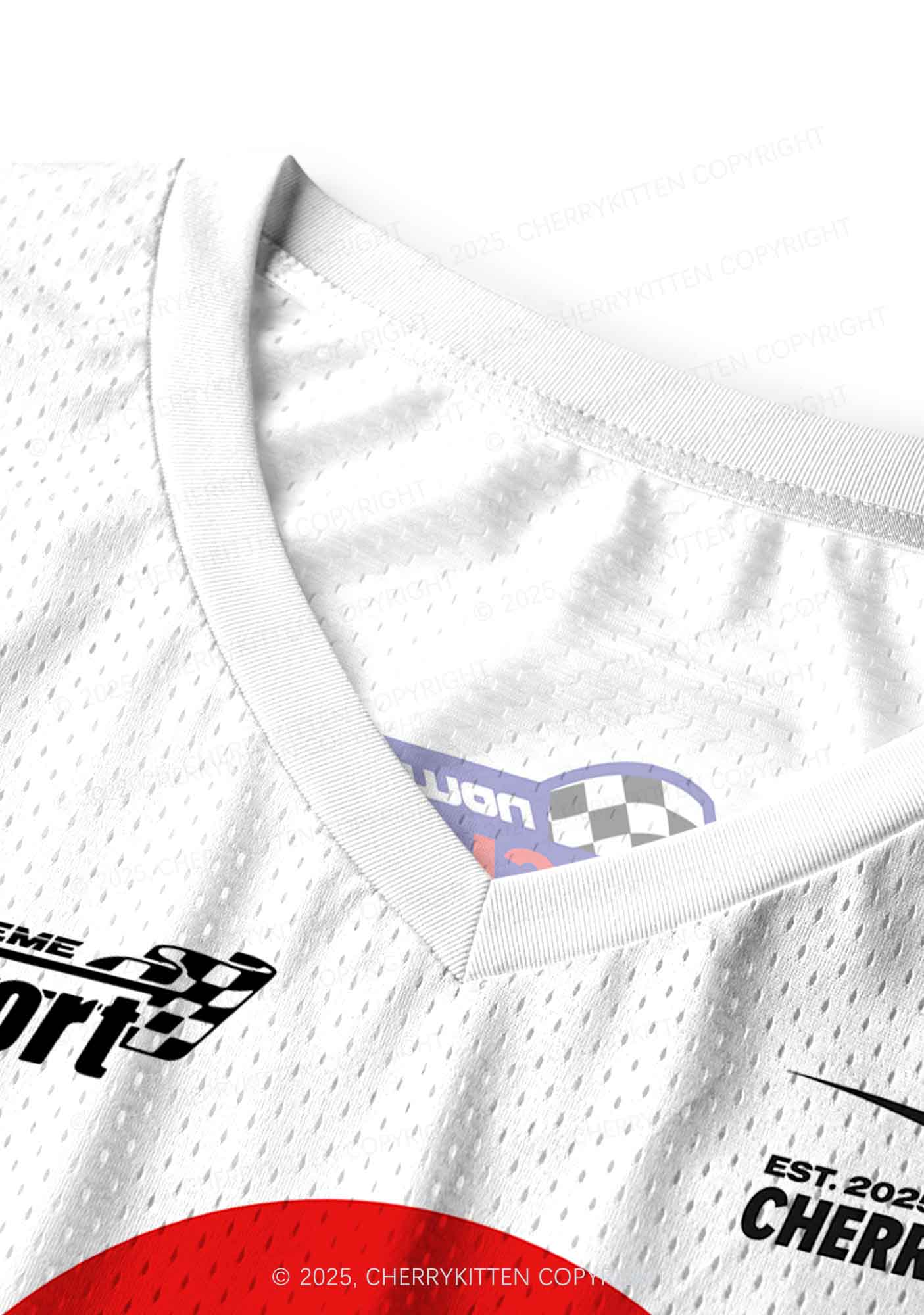 Custom Red Blue Sexsi Y2K Sport Jersey Tank Cherrykitten - Image 4