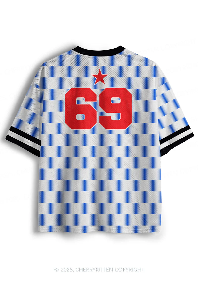 Custom Red Stars Faggot Pride Y2K Sport Jersey Shirts Cherrykitten - Image 2