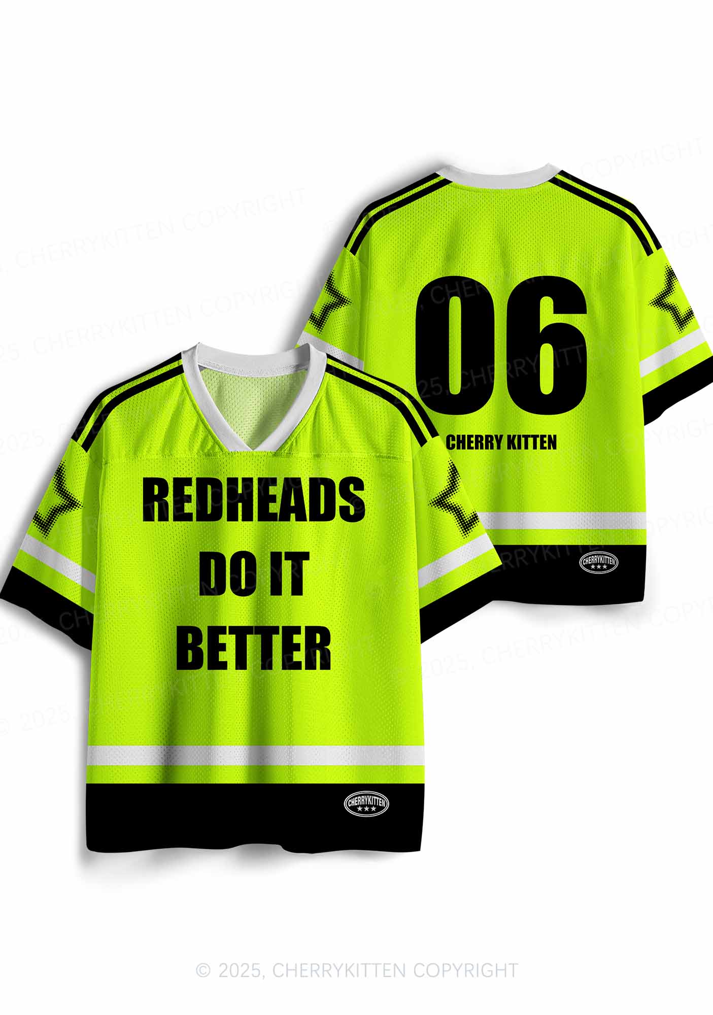 Custom Redheads Do It Better Y2K Sport Jersey Shirts Cherrykitten - Image 3