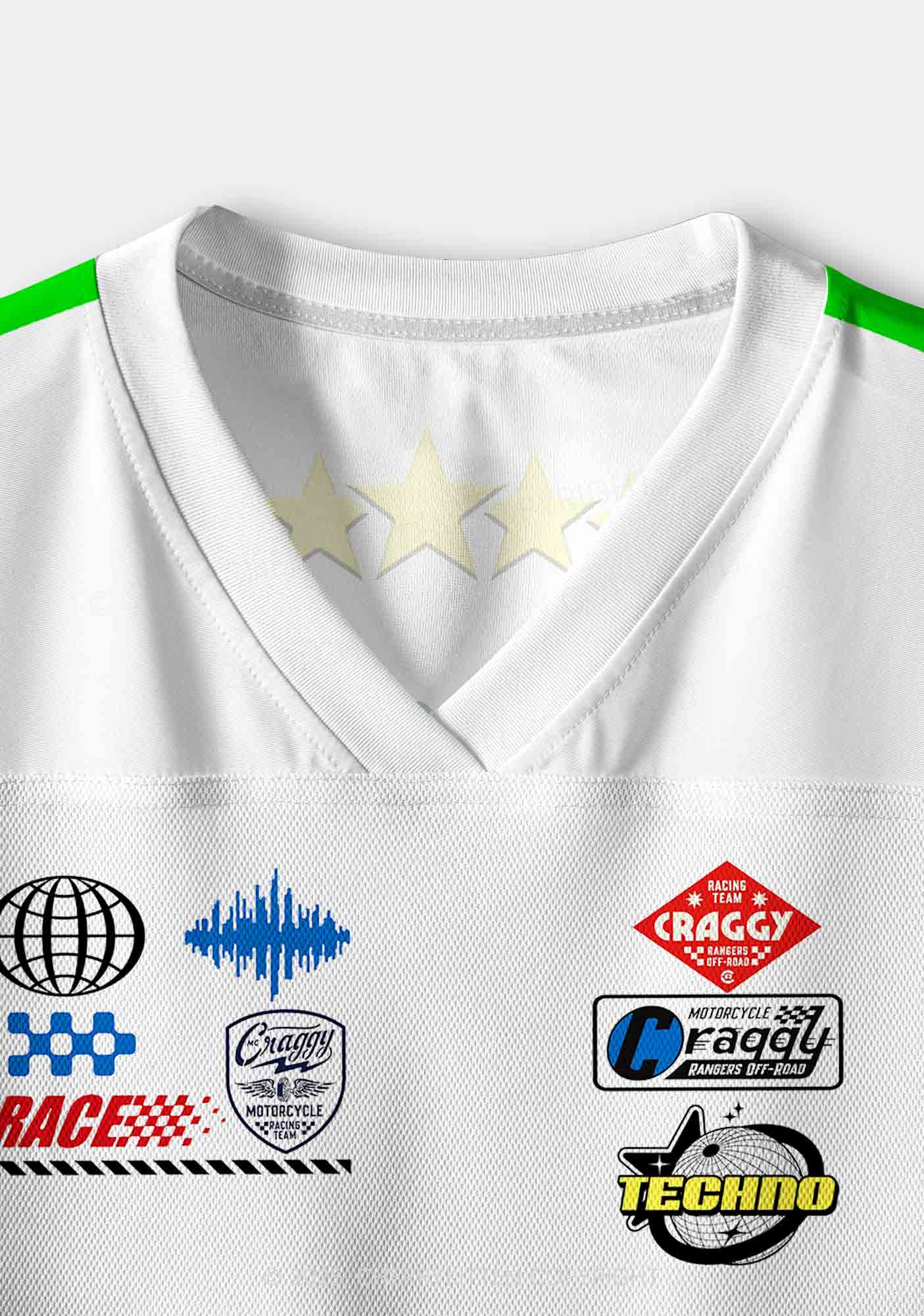 Custom Ride A DJ Y2K Crop Sport Jersey Shirts Cherrykitten - Image 4