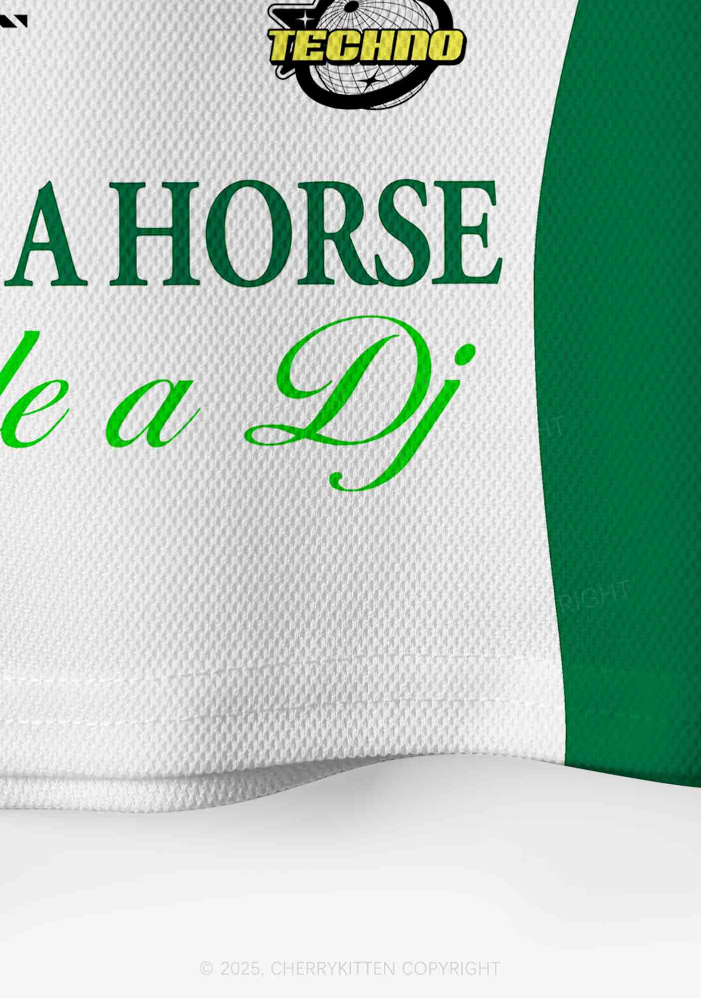 Custom Ride A DJ Y2K Crop Sport Jersey Shirts Cherrykitten - Image 5