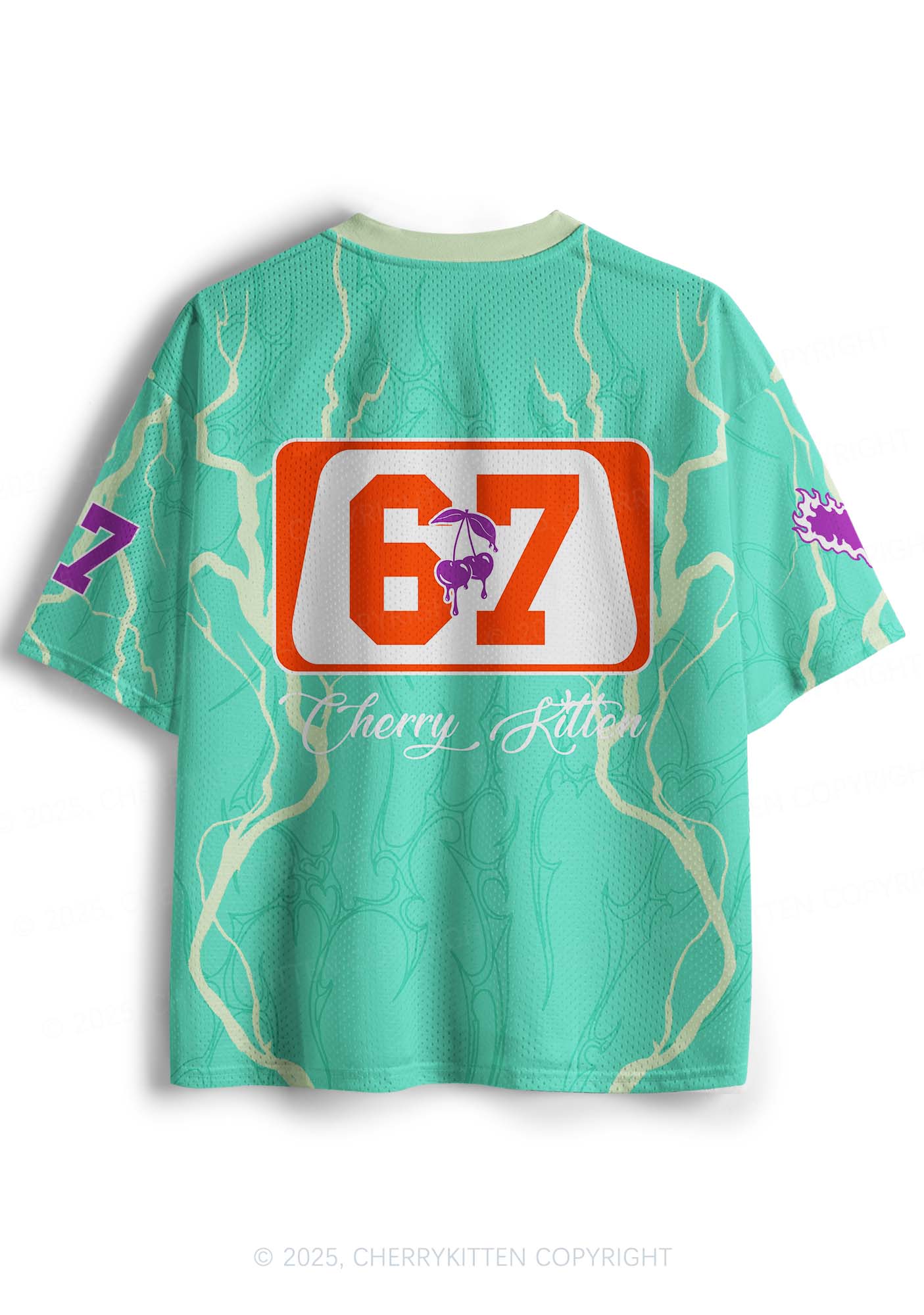 Custom Rizz Em With The Tism Y2K Sport Jersey Shirts Cherrykitten - Image 3