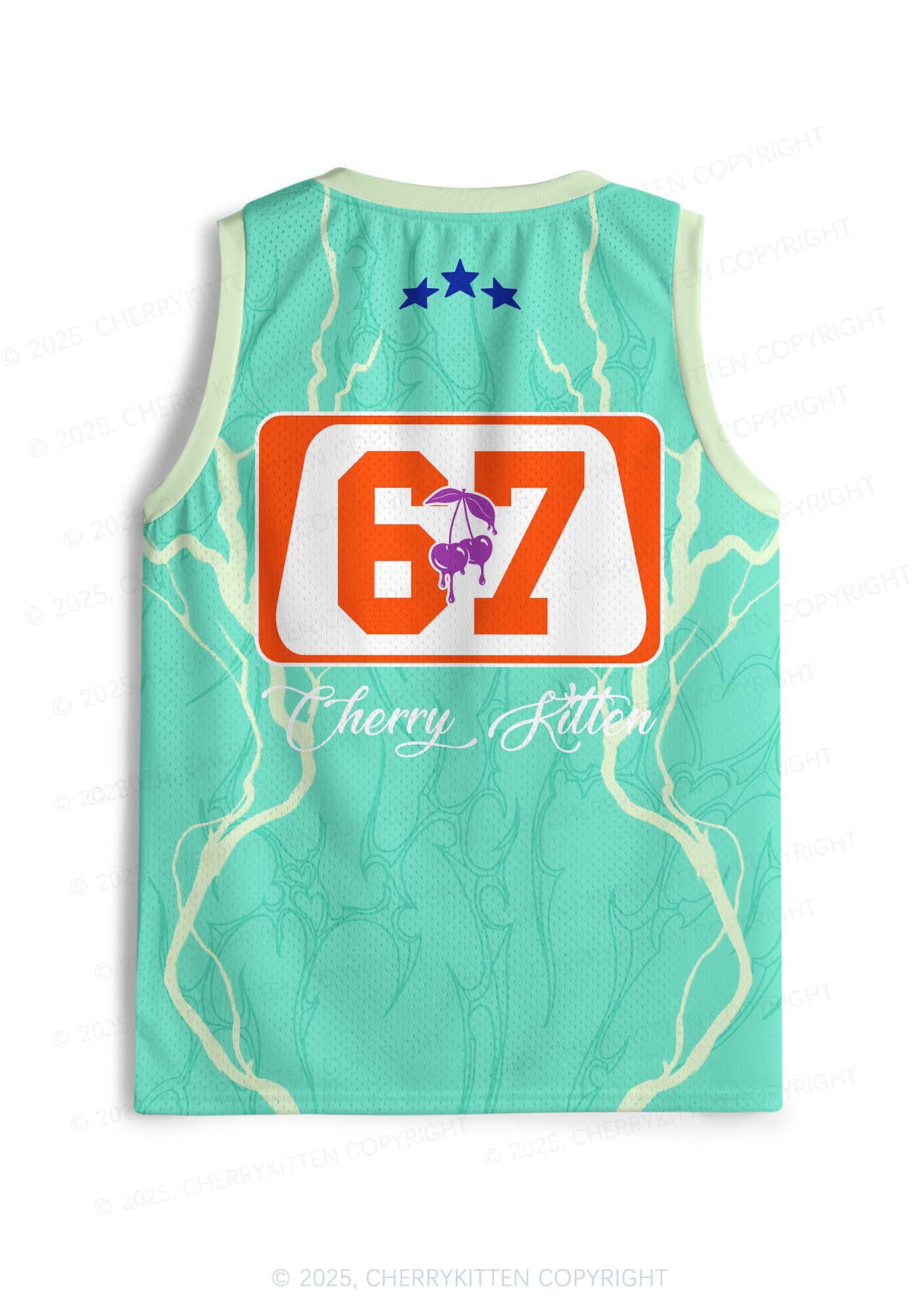 Custom Rizz Em With The Tism Y2K Sport Jersey Tank Cherrykitten - Image 3