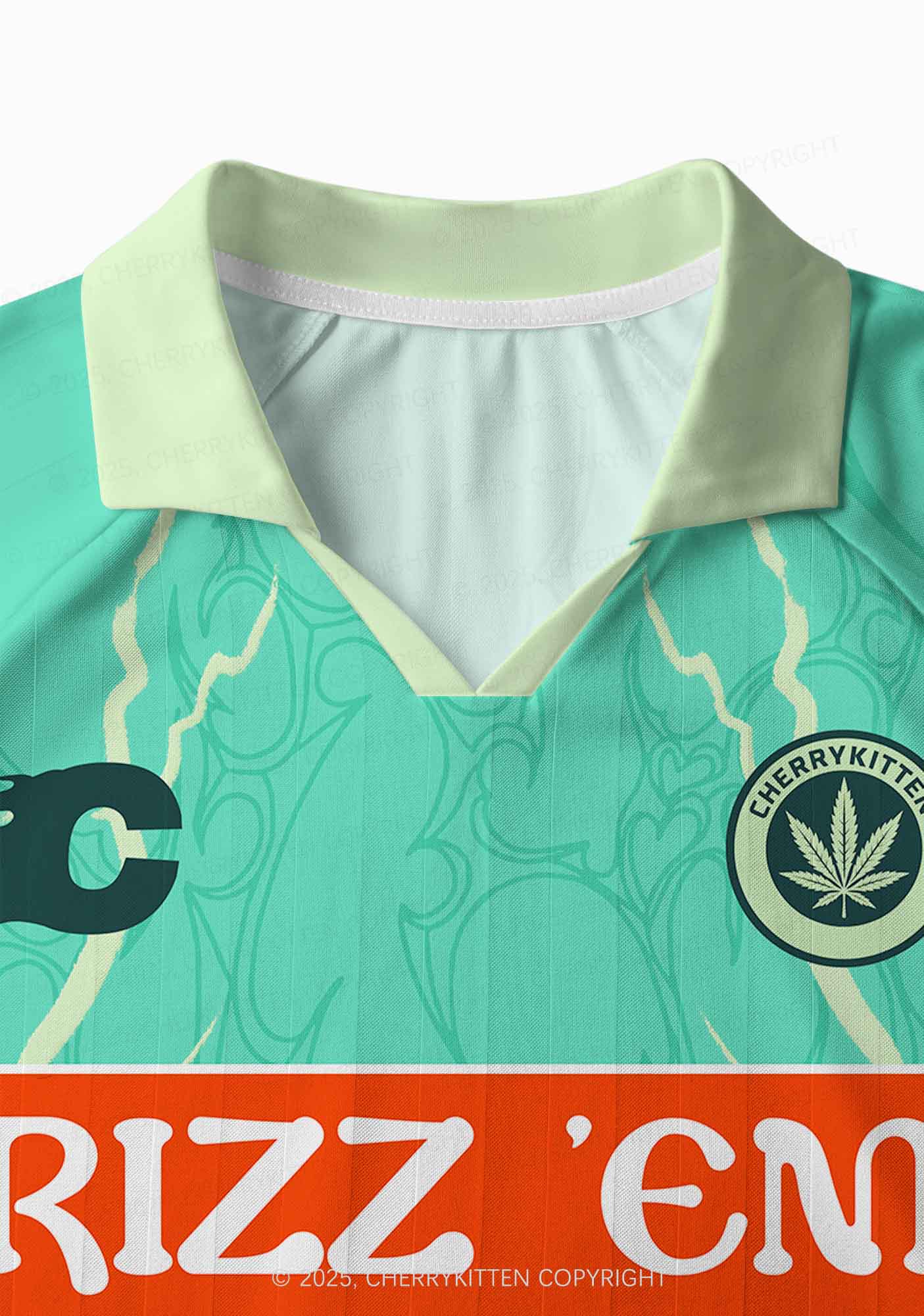 Custom Rizz Em With The Tism Y2K Sport Long Sleeve Jersey Shirts Cherrykitten - Image 4