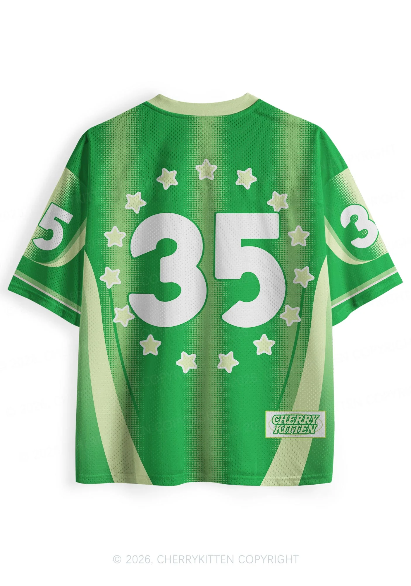 Custom Shamrock Leprecxxt St Patricks Y2K Sport Jersey Shirts Cherrykitten - Image 3