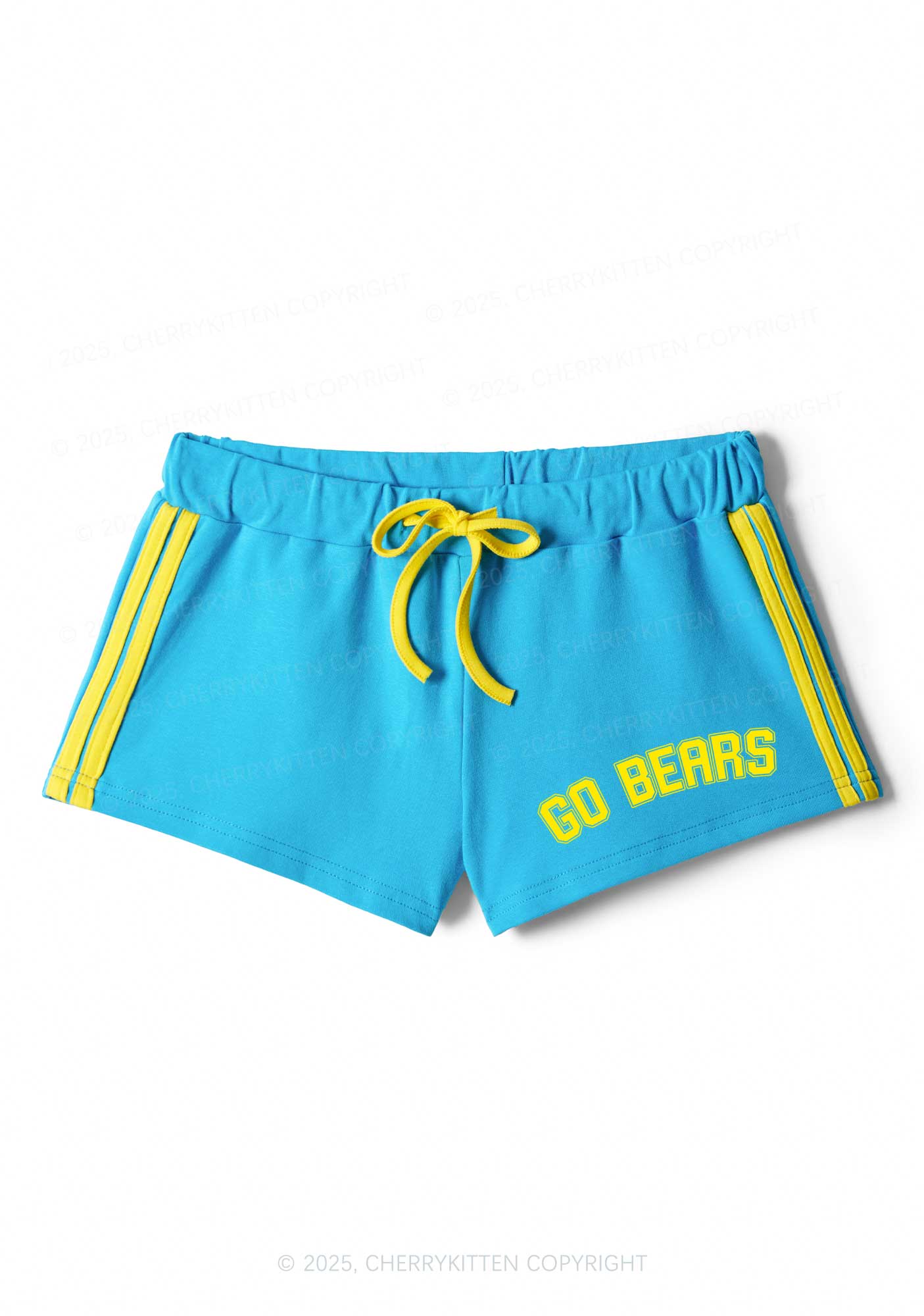 Custom Slogan Y2K Drawstring Mini Shorts Cherrykitten - Image 5
