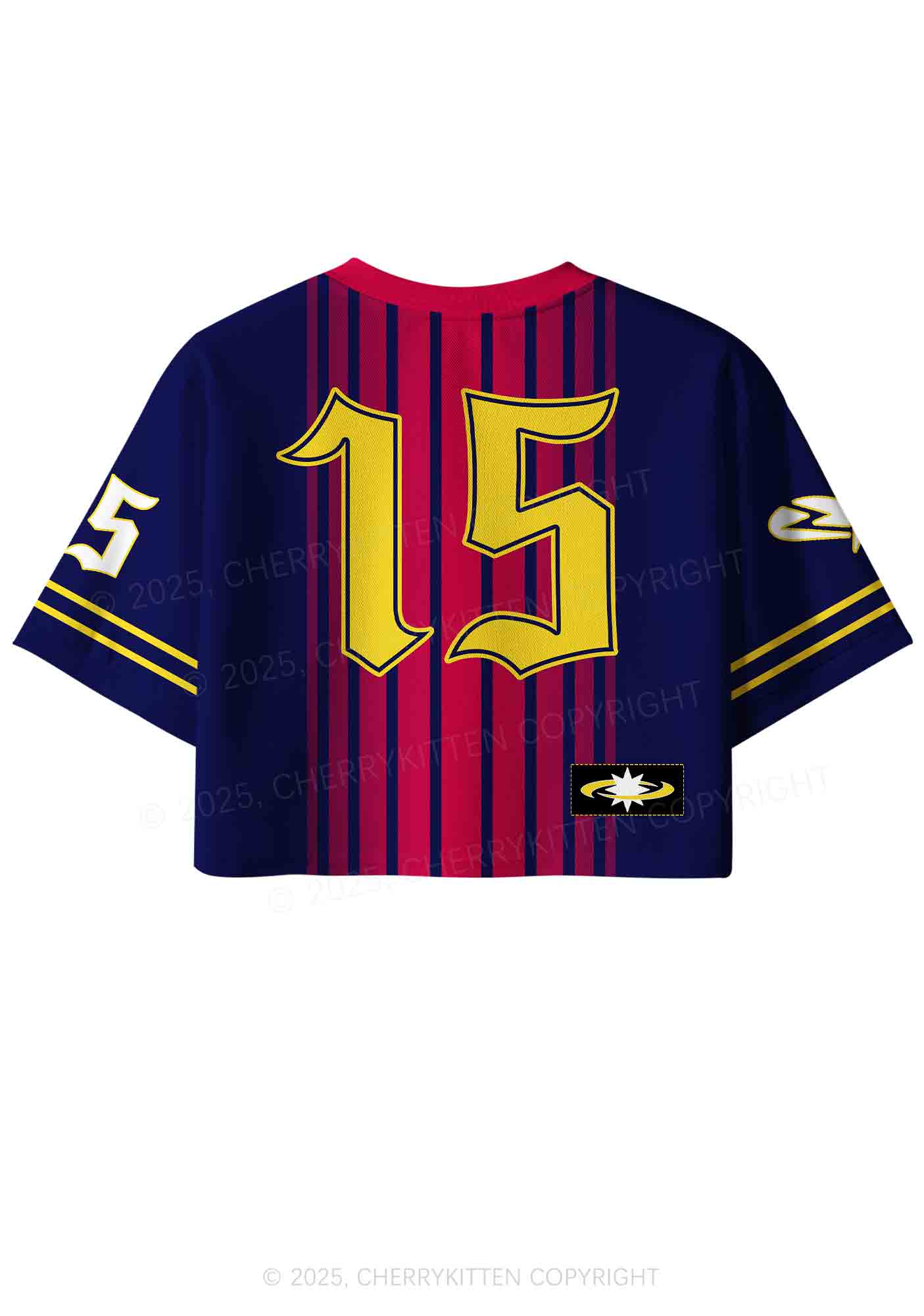 Custom Slxt For My Gay BF Y2K Crop Sport Jersey Shirts Cherrykitten - Image 3
