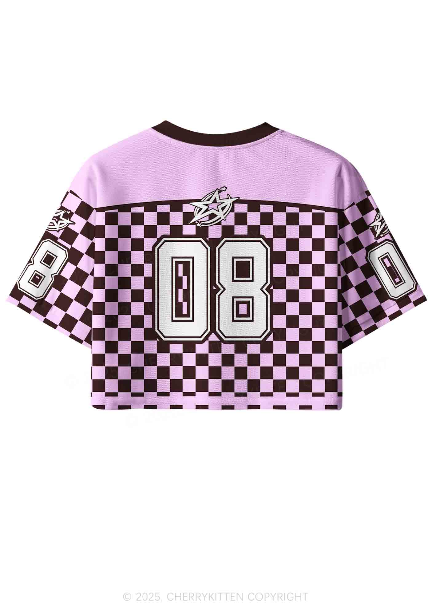 Custom Smoking Rats Y2K Crop Sport Jersey Shirts Cherrykitten - Image 2