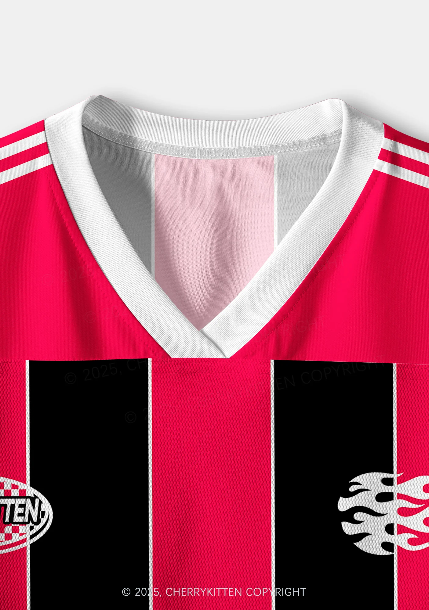 Custom Sounds Gay Im In Pride Y2K Crop Sport Jersey Shirts Cherrykitten - Image 5
