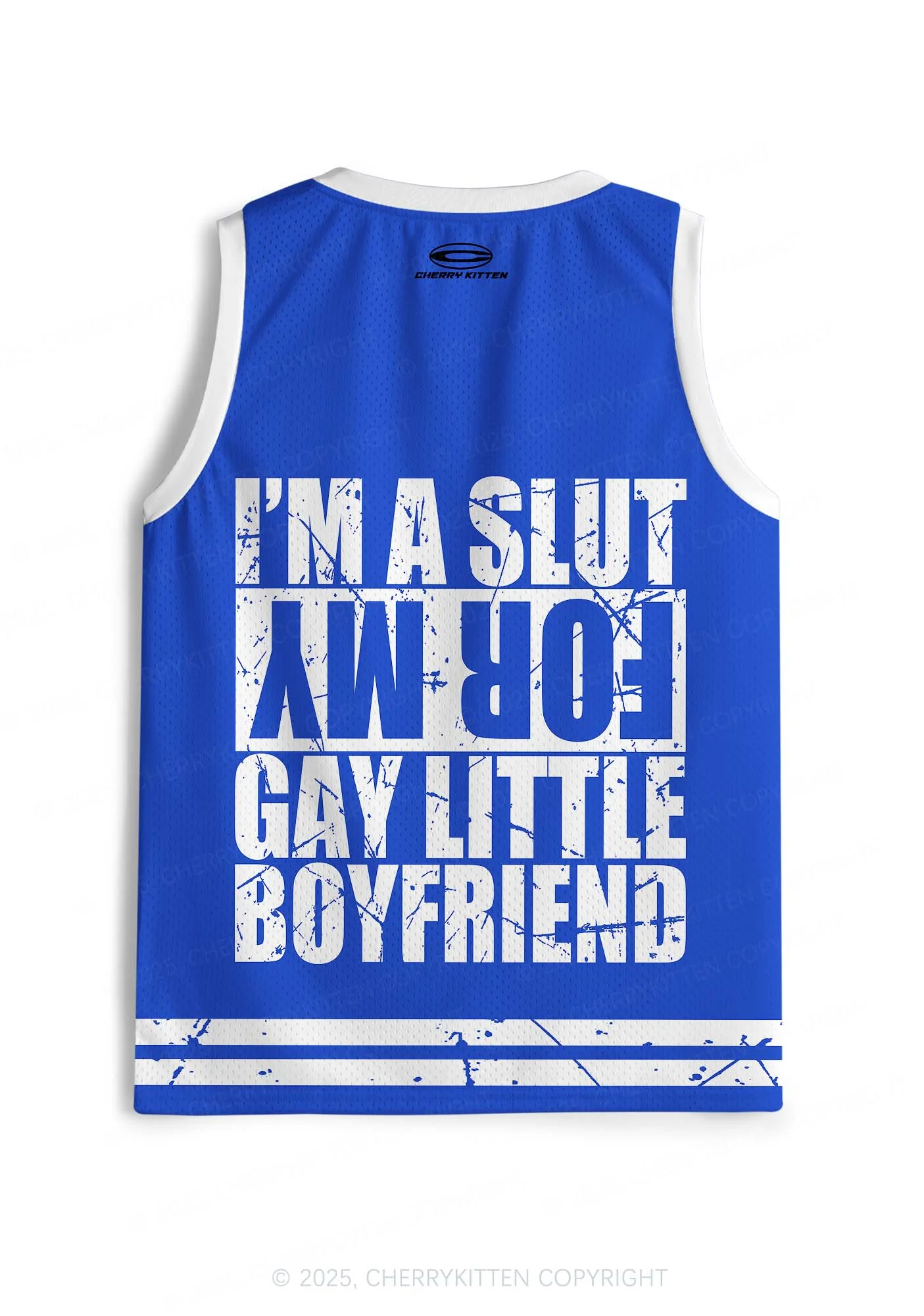 Custom Spit On Face Y2K Sport Jersey Tank Cherrykitten - Image 3