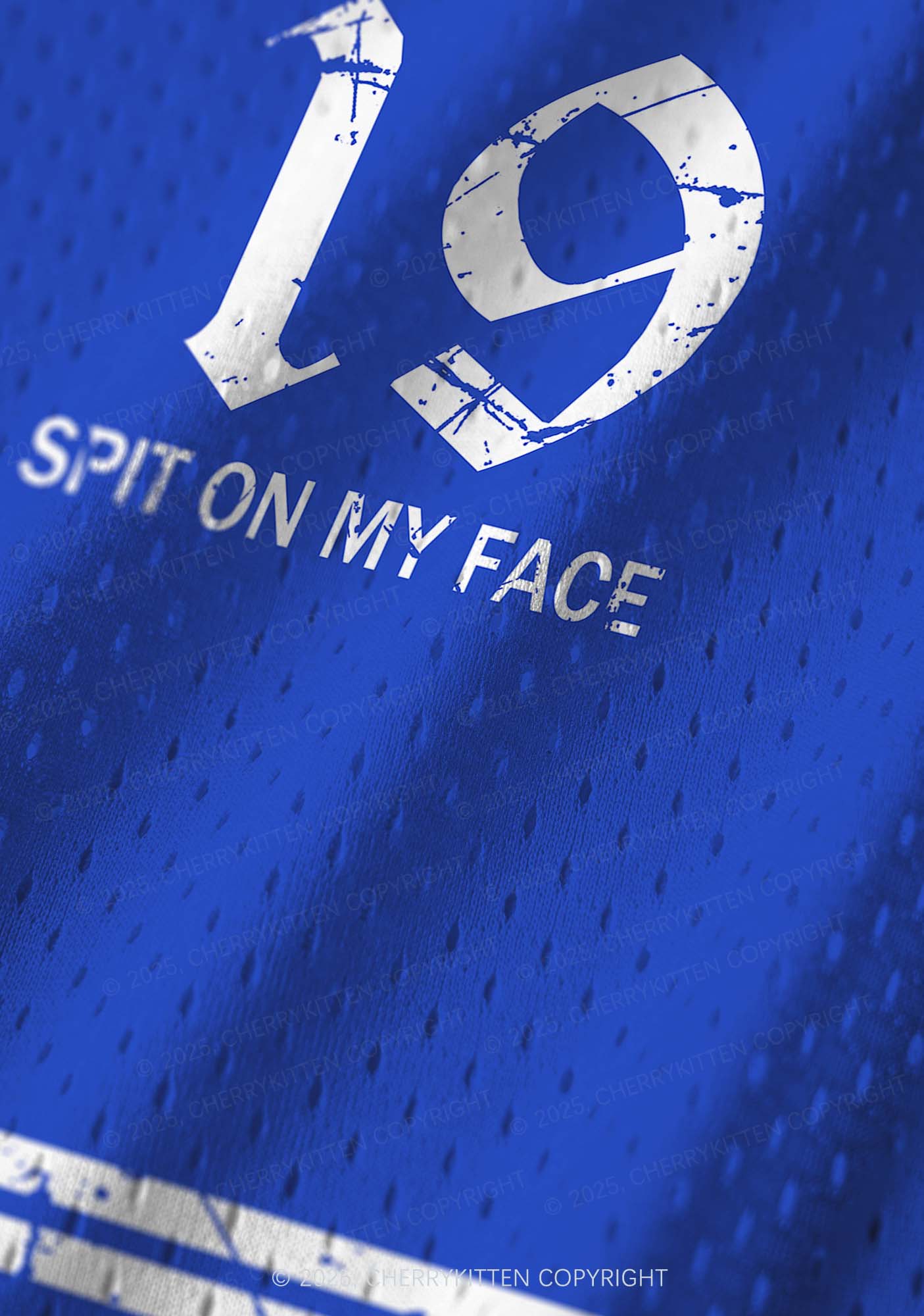 Custom Spit On Face Y2K Sport Jersey Tank Cherrykitten - Image 5