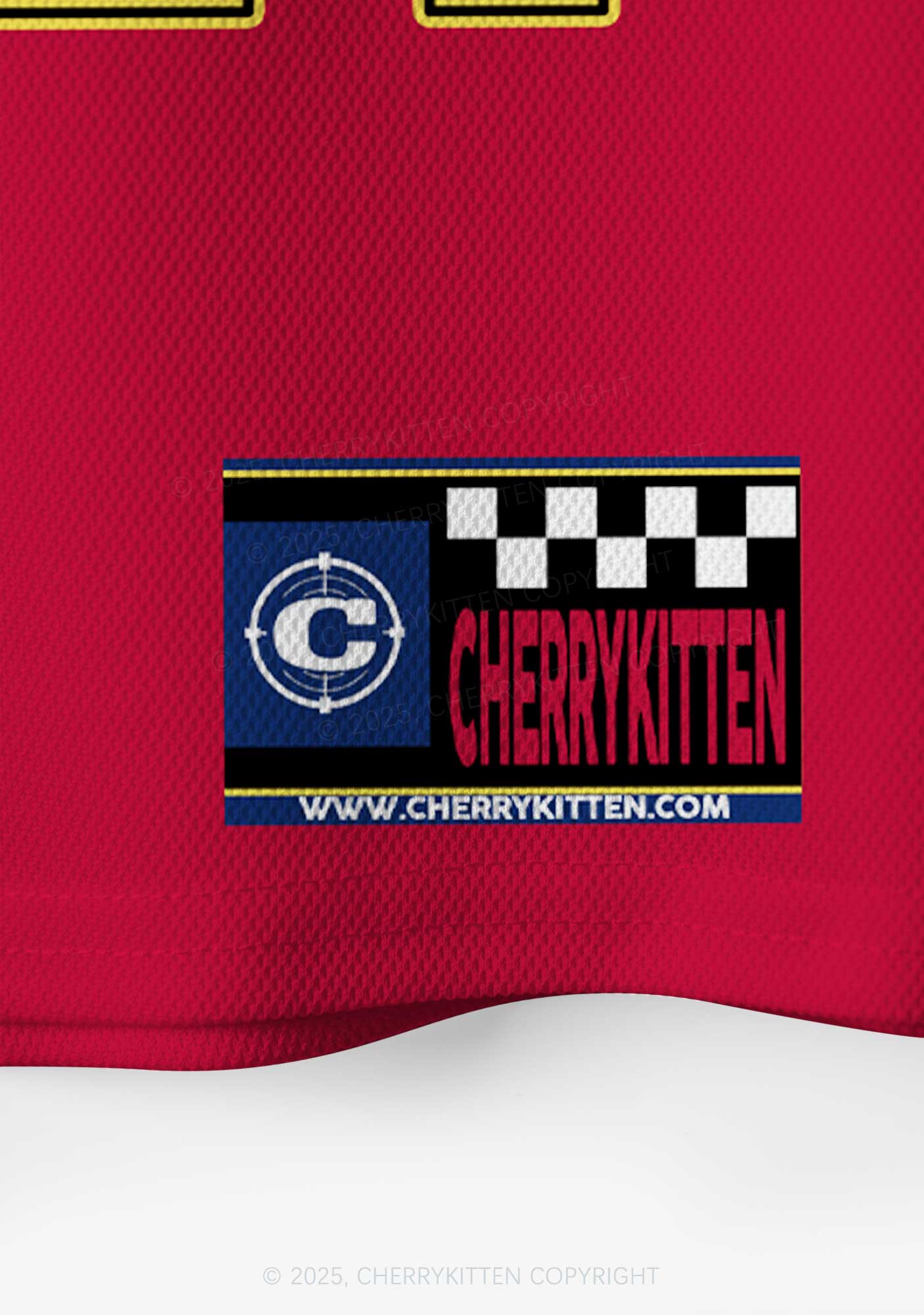 Custom Star Faggot Pride Y2K Crop Sport Jersey Shirts Cherrykitten - Image 4