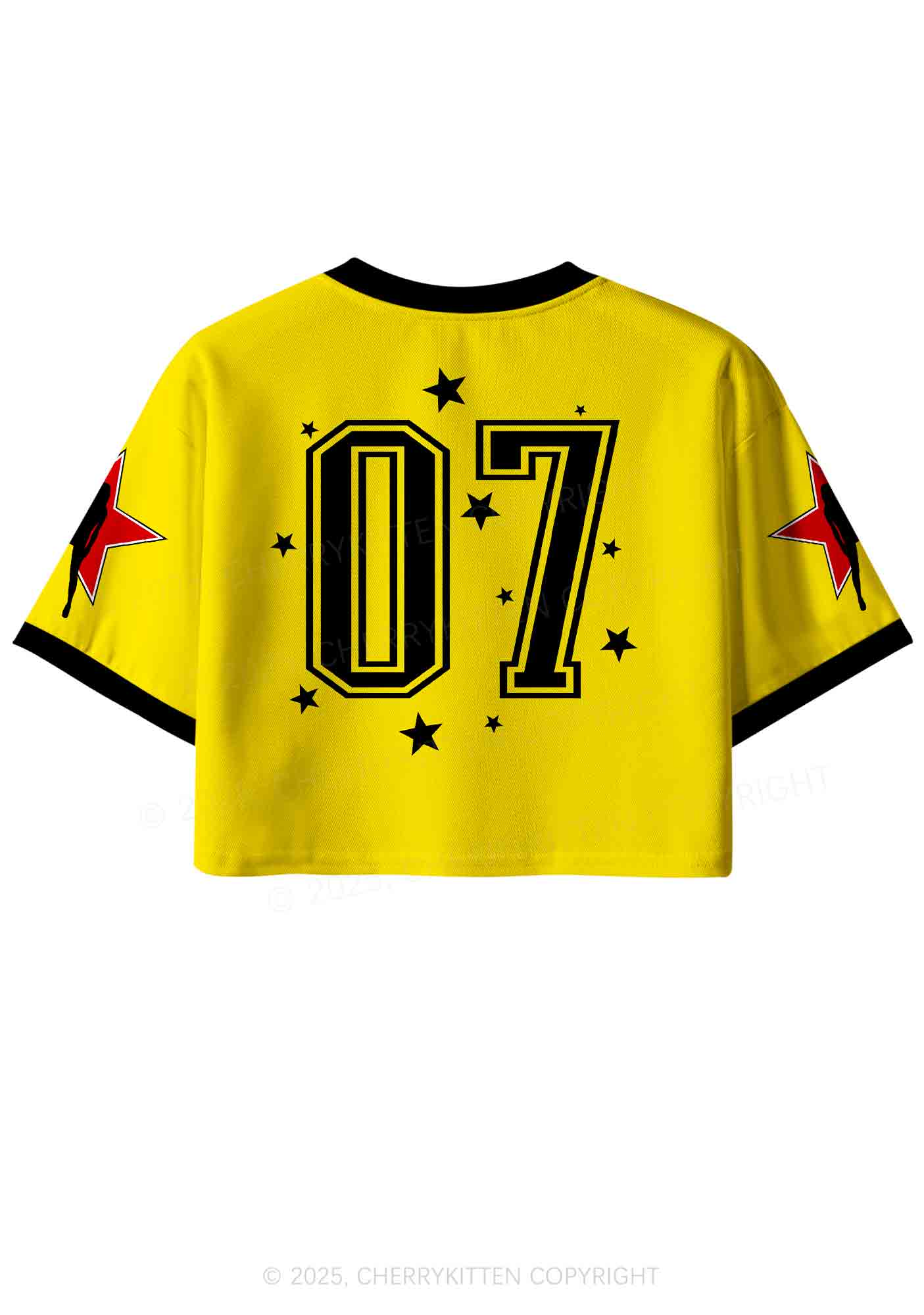Custom Stargirl Y2K Crop Sport Jersey Shirts Cherrykitten - Image 3