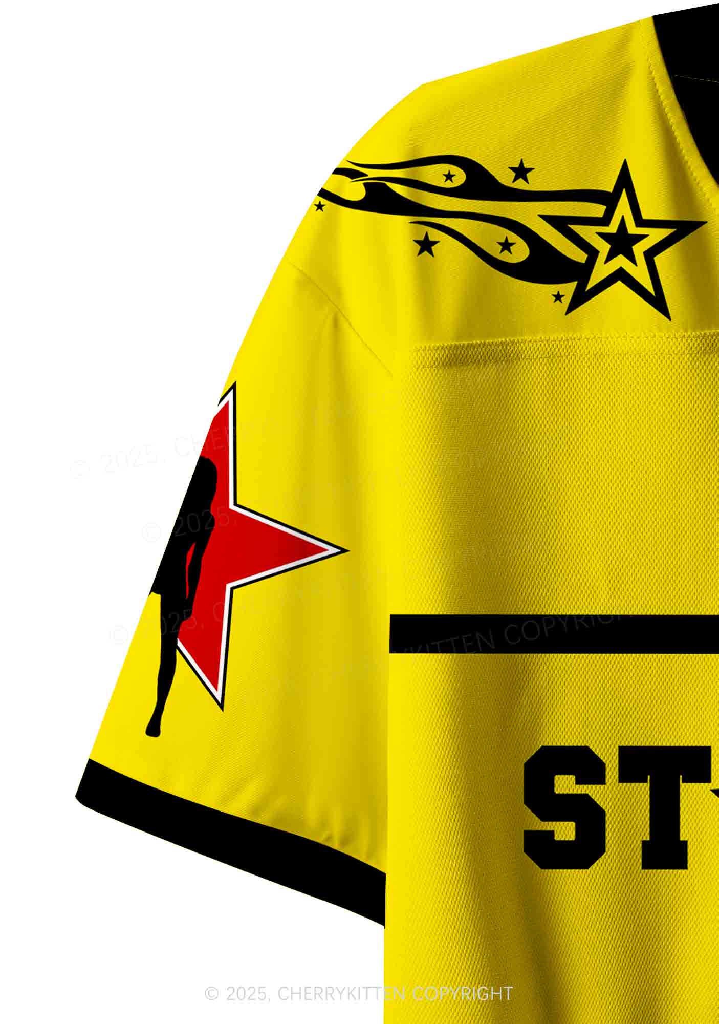 Custom Stargirl Y2K Crop Sport Jersey Shirts Cherrykitten - Image 6