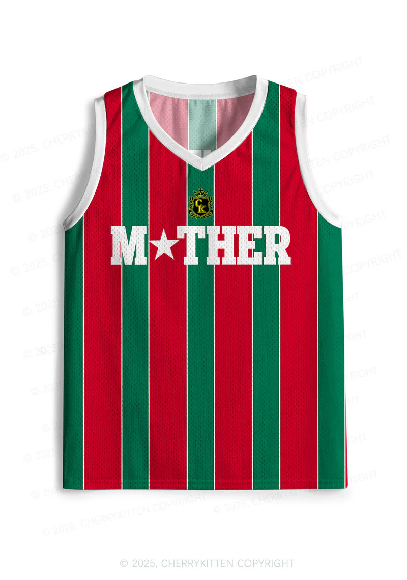 Custom Striped Mother Fxxker Y2K Sport Jersey Tank Cherrykitten - Image 2