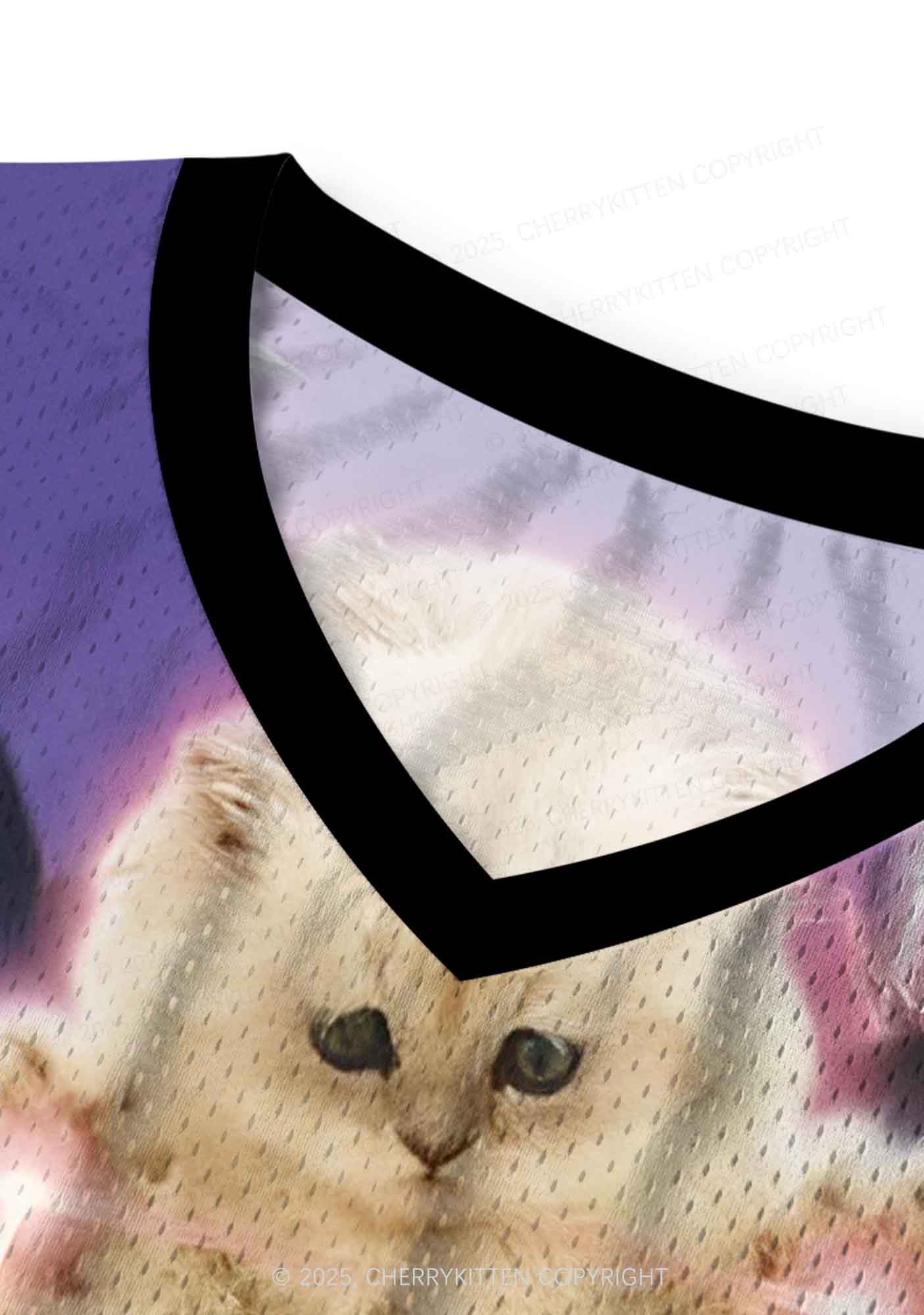 Custom Super Power Kitten Y2K Sport Jersey Tank Cherrykitten - Image 5